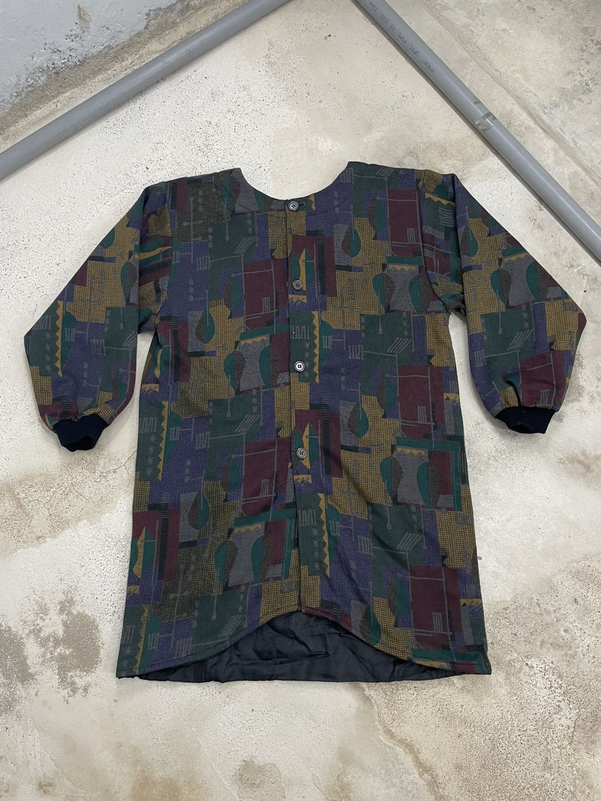 Japanese Brand Fashion Ino-House Abstract Japanese Motive Size L / US 10 / IT 46 - 2 Thumbnail