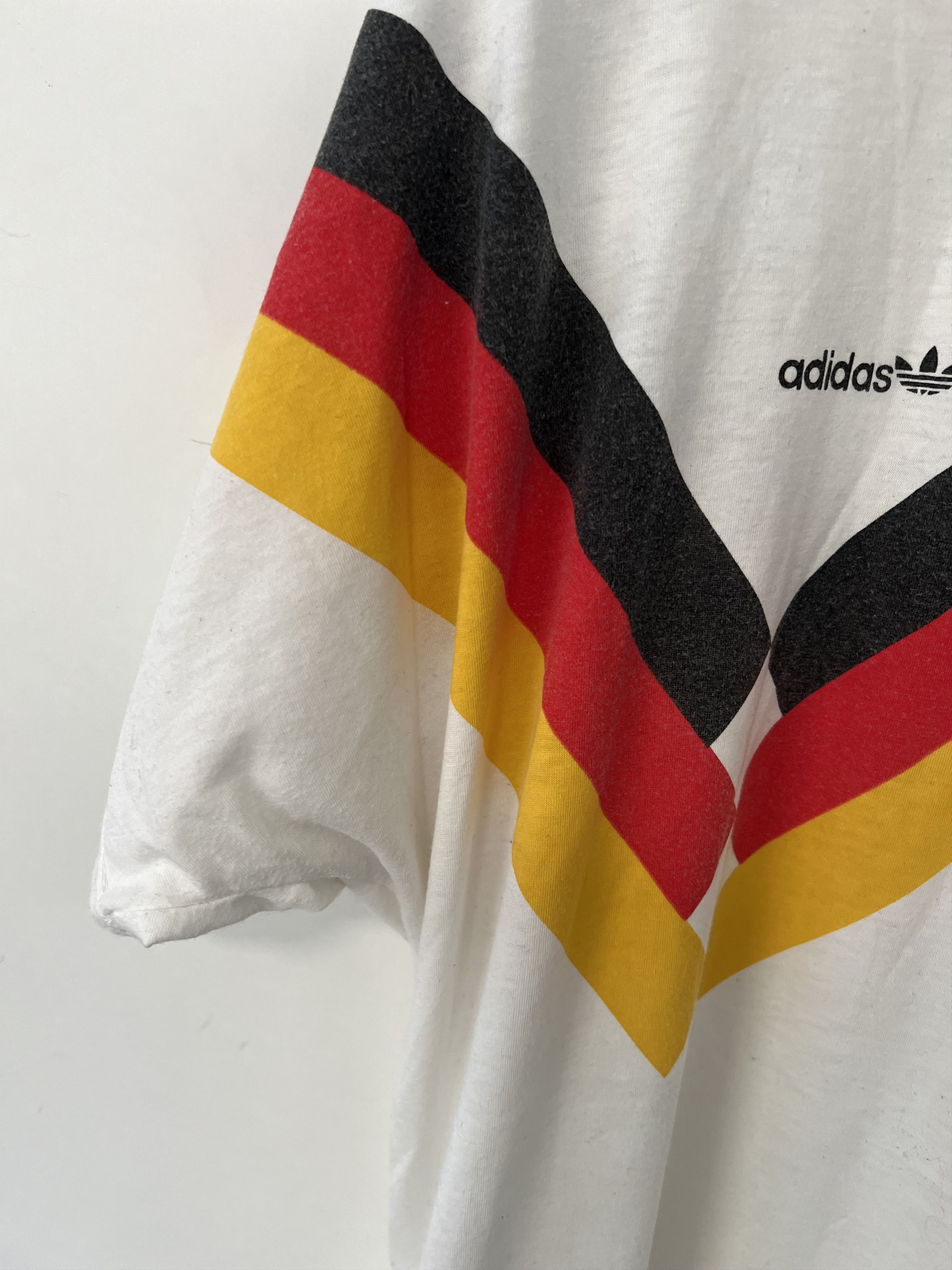 Adidas GERMANY 1988-90 TRAINING HOME SHIRT FOOTBALL SOCCER JERSEY Size US M / EU 48-50 / 2 - 10 Thumbnail