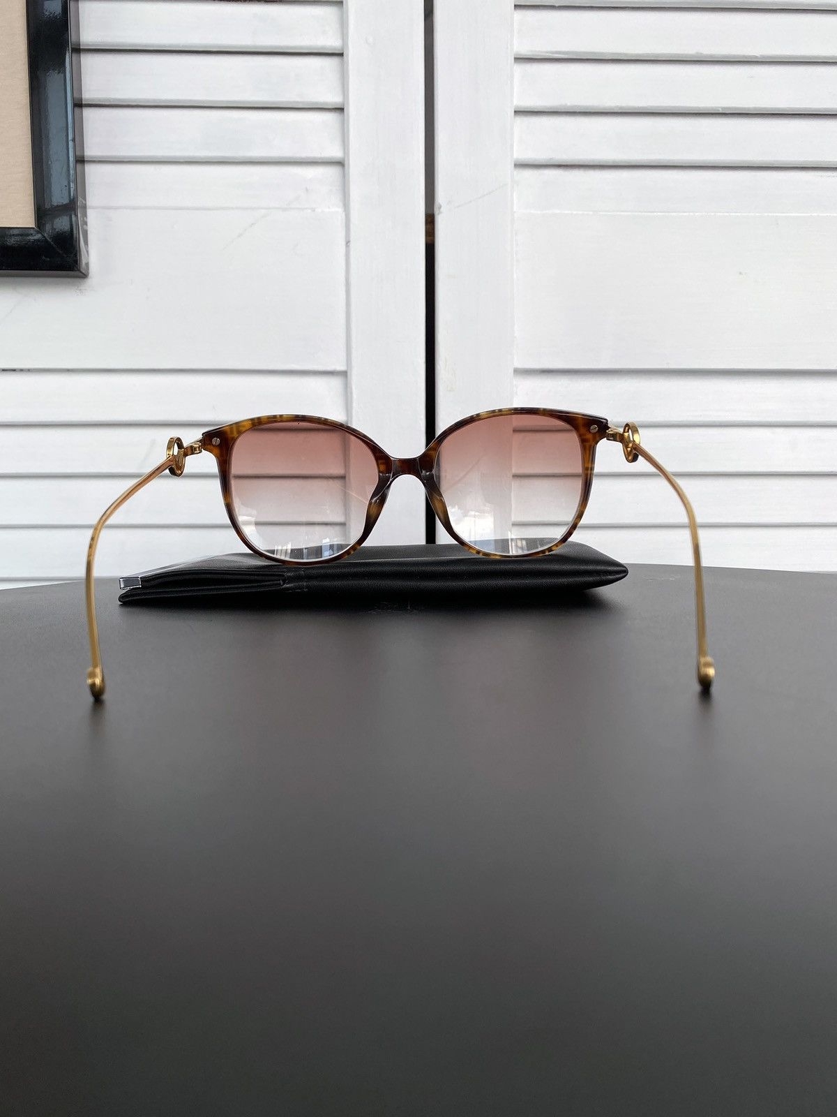 Fendi Fendi Eyeglasses Dark Havana FF0425/F086 140 Optical Glasses Size ONE SIZE - 12 Thumbnail