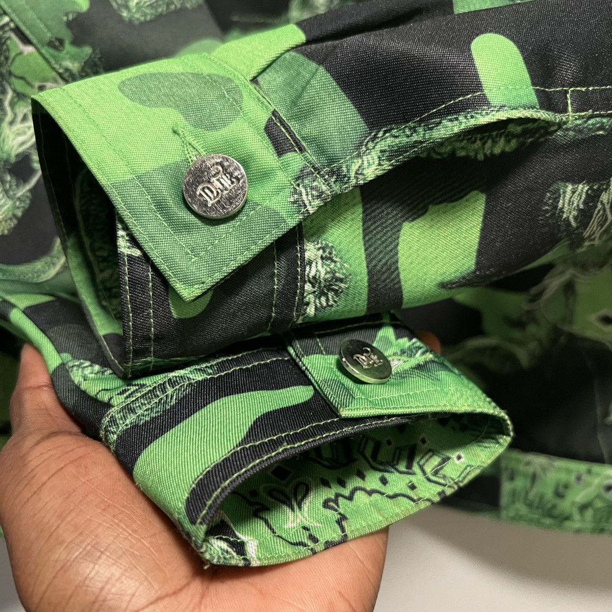 LOST INTRICACY LOST INTRICACY Work Jacket Green Size US L / EU 52-54 / 3 - 4 Thumbnail