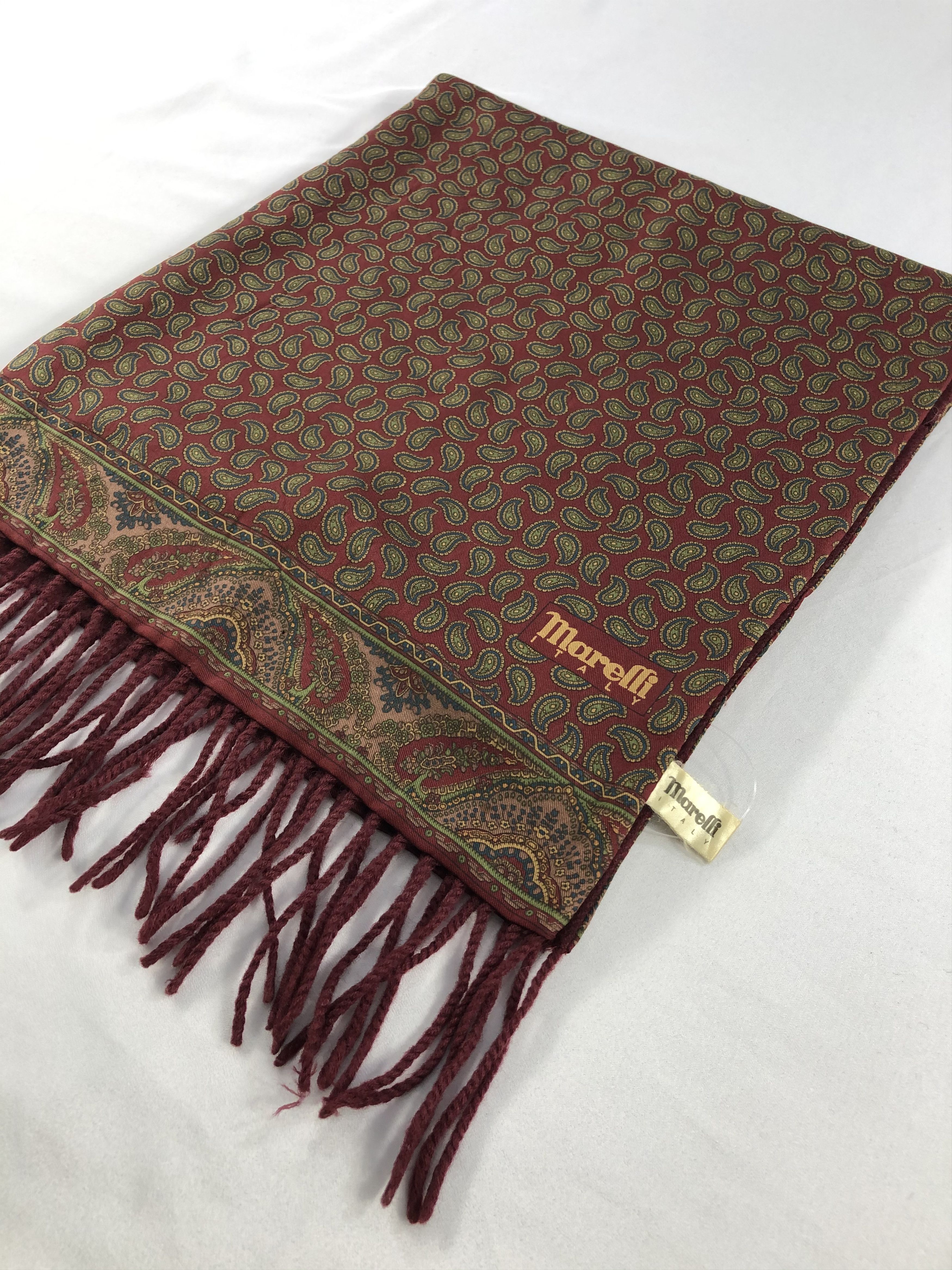 Vintage Vintage Marelli Scarf/Muffler/Neckwear MF1841 Size ONE SIZE - 3 Thumbnail