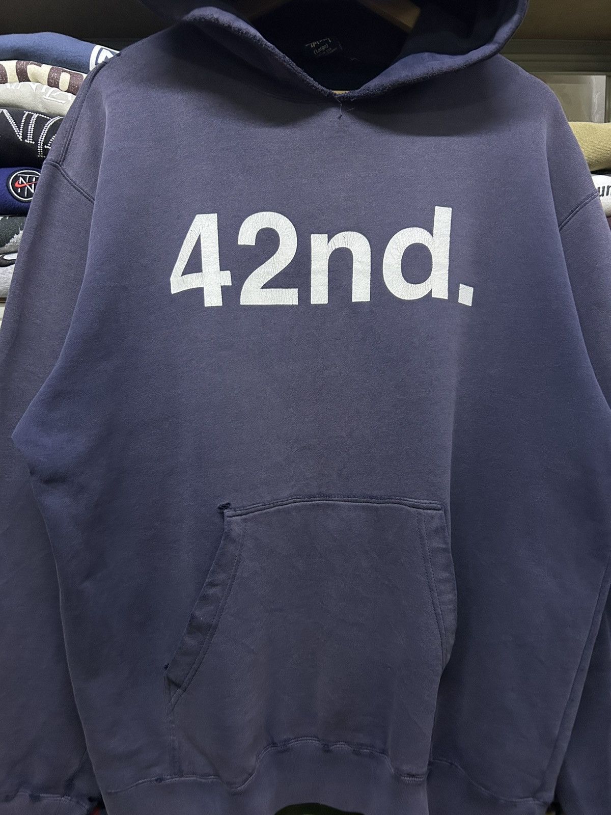 Stussy Vintage thrashed Stussy 42nd. midtown made in usa Size US XL / EU 56 / 4 - 3 Thumbnail
