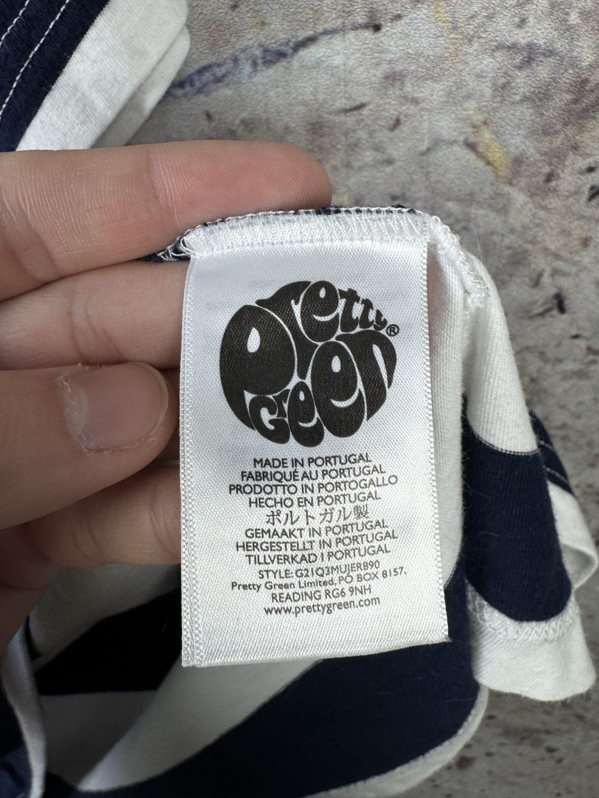 Pretty Green Men’s Pretty Green T-Shirt Striped Streetwear Size XXL Size US XXL / EU 58 / 5 - 11 Thumbnail