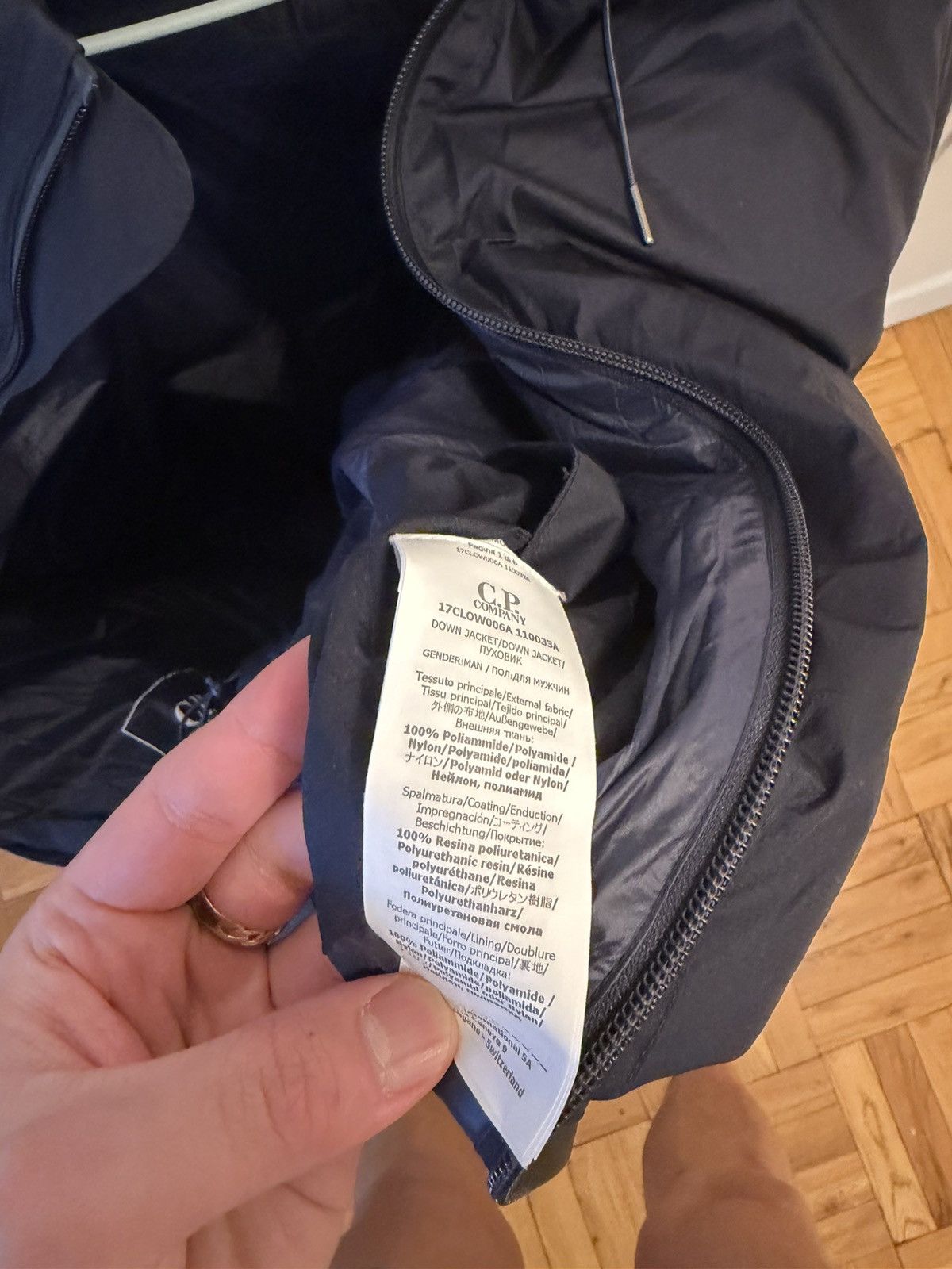 C.P. Company Navy CP Company Metropolis Down Jacket Size US XL / EU 56 / 4 - 10 Thumbnail