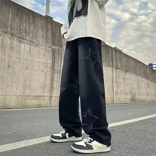 Japanese Brand × Jean Men Jeans Loose High Street Vibe Denim Jeans Size US 30 / EU 46 - 2 Thumbnail