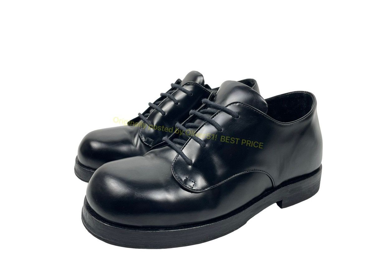 Raf Simons Black Industrial Derby Shoes | Grailed