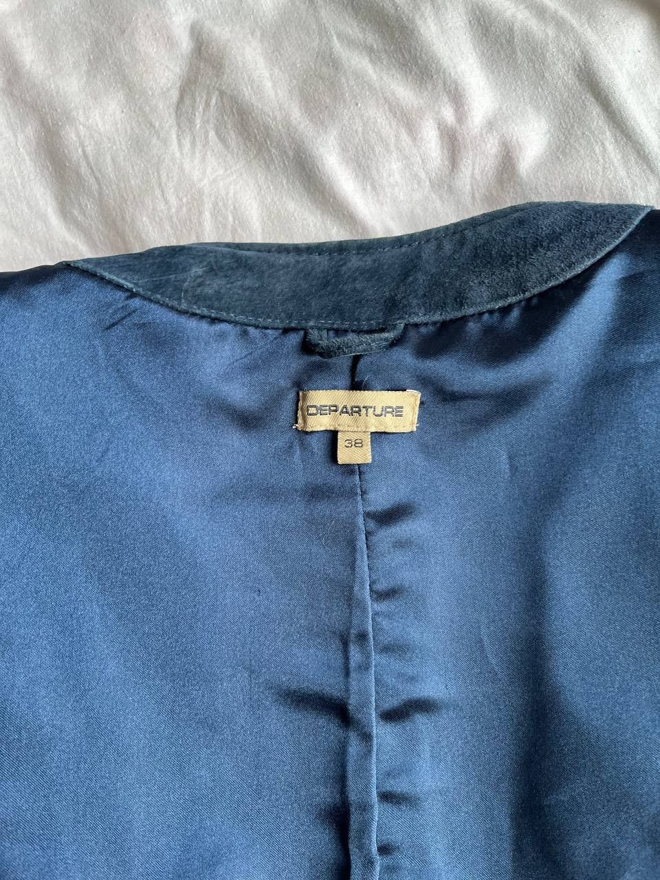 Other × Vintage Departure vintage dark blue distressed nubuck jacket Size XS / US 0-2 / IT 36-38 - 11 Thumbnail