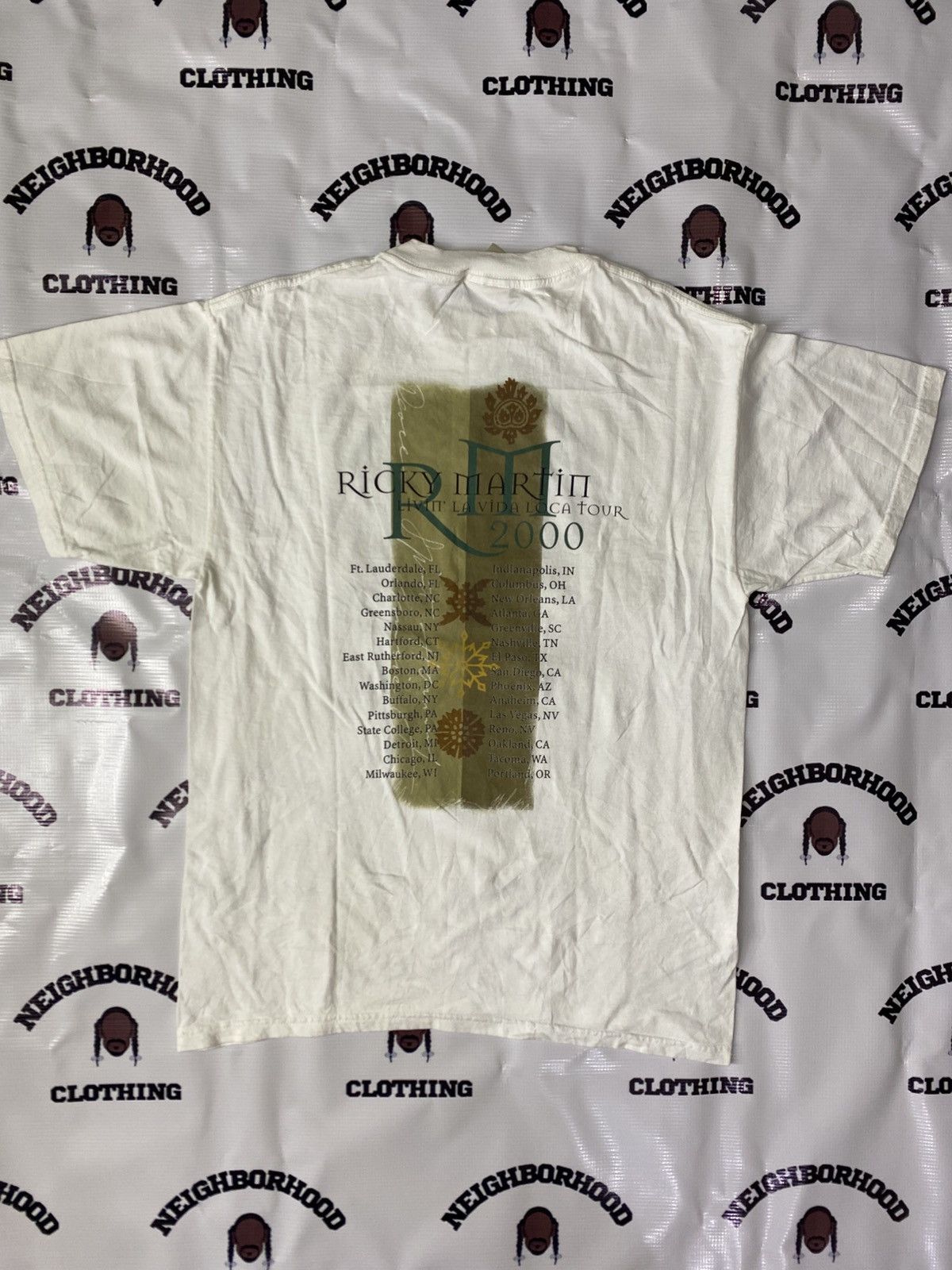 Vintage RICKY MARTIN VINTAGE TEE. Size US M / EU 48-50 / 2 - 2 Thumbnail