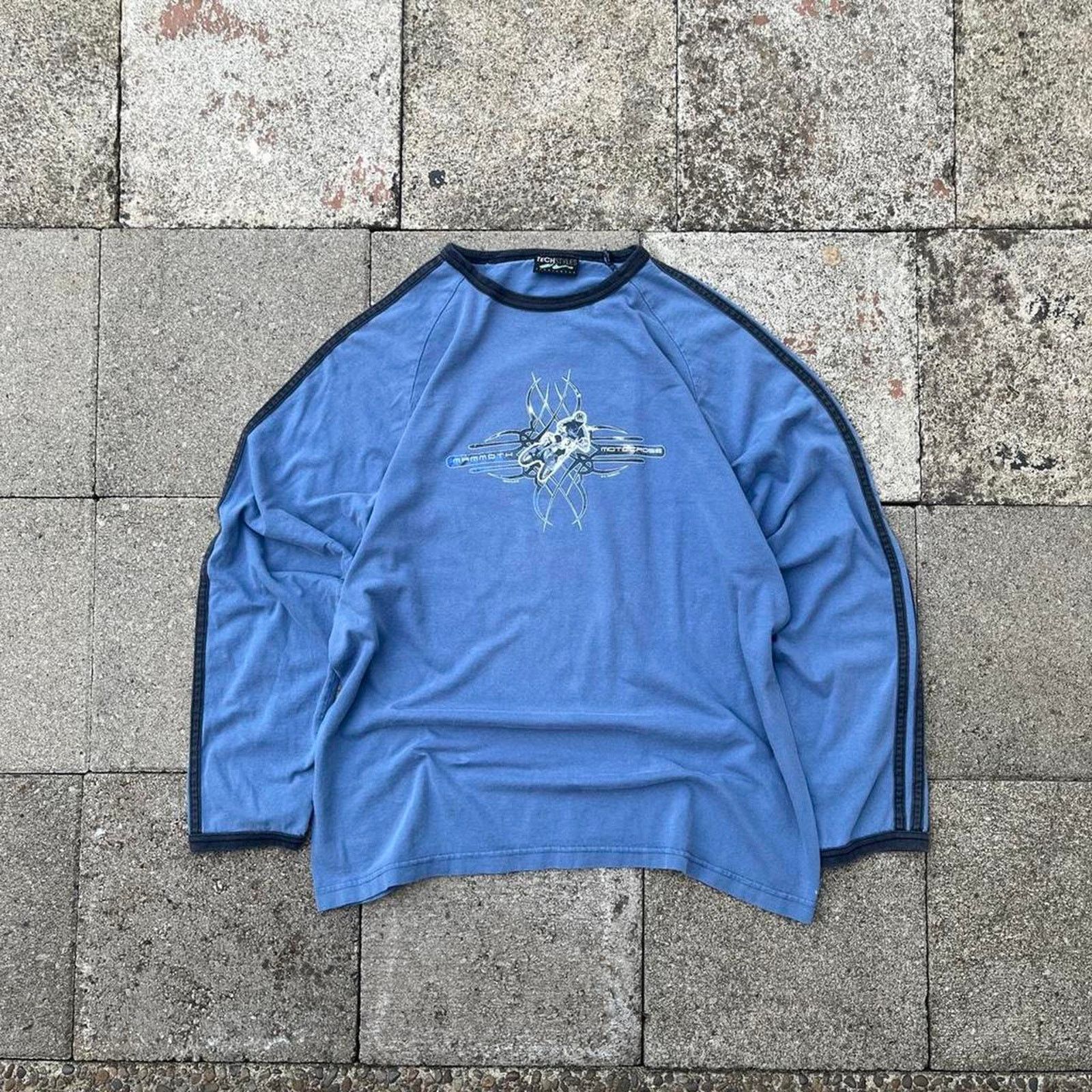 Ford Ford Motors Sport Motocross Chest Graphic Blue Long Sleeve Size US L / EU 52-54 / 3 - 1 Thumbnail