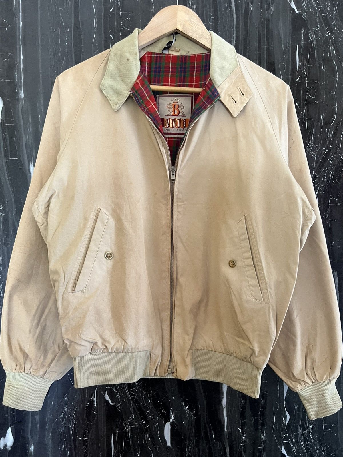 Vintage Baracuta Zipper Jacket – Classic Harrington Style