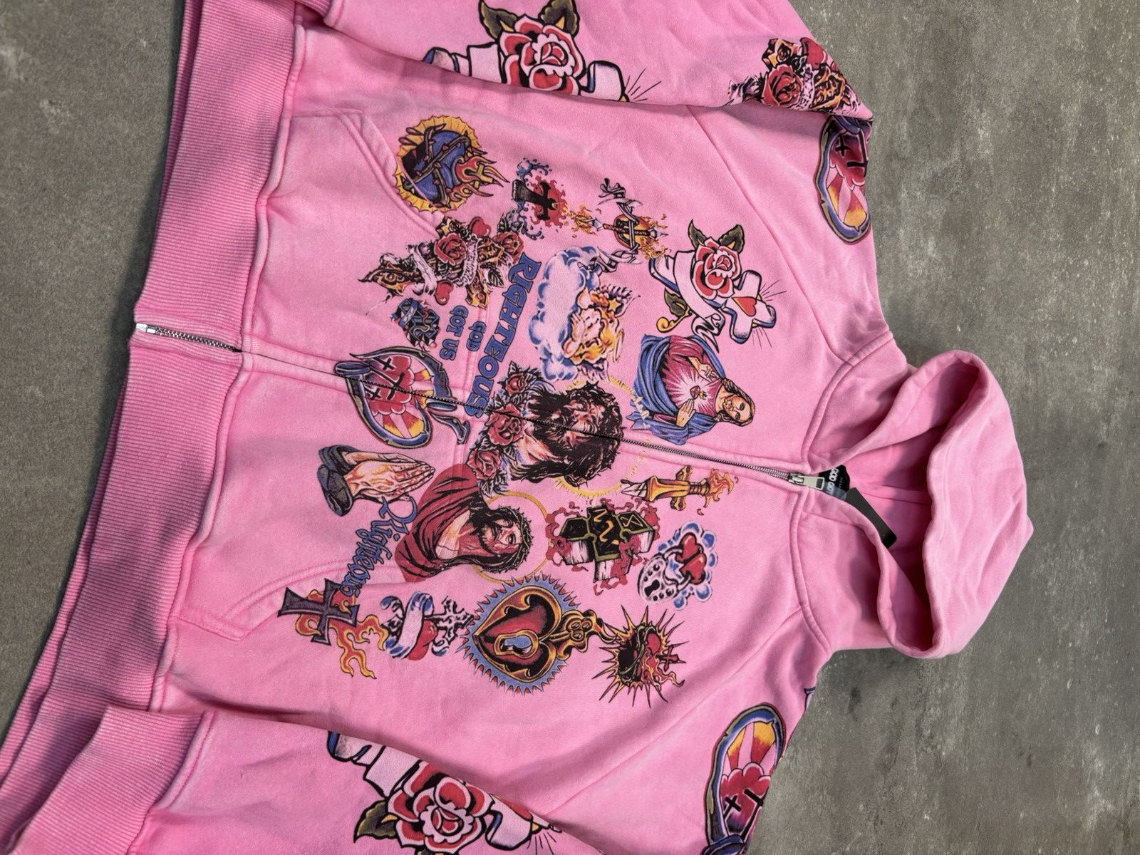 Other Righteous Risen King Zip Up Hoodie, Black Size US L / EU 52-54 / 3 - 2 Thumbnail