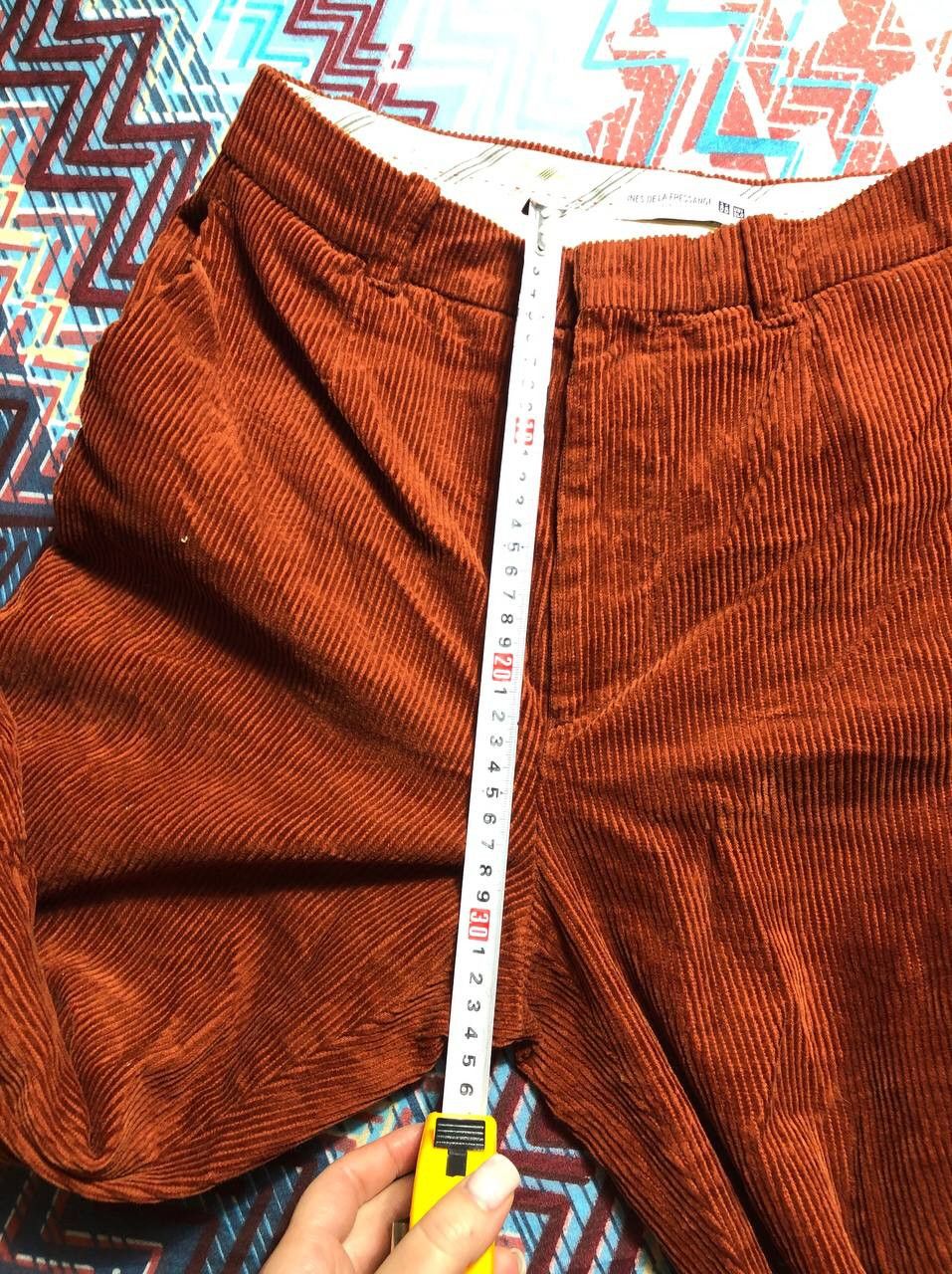 Uniqlo Uniqlo X Ines De La Fressange Velvet Pants Size US 29 - 16 Thumbnail
