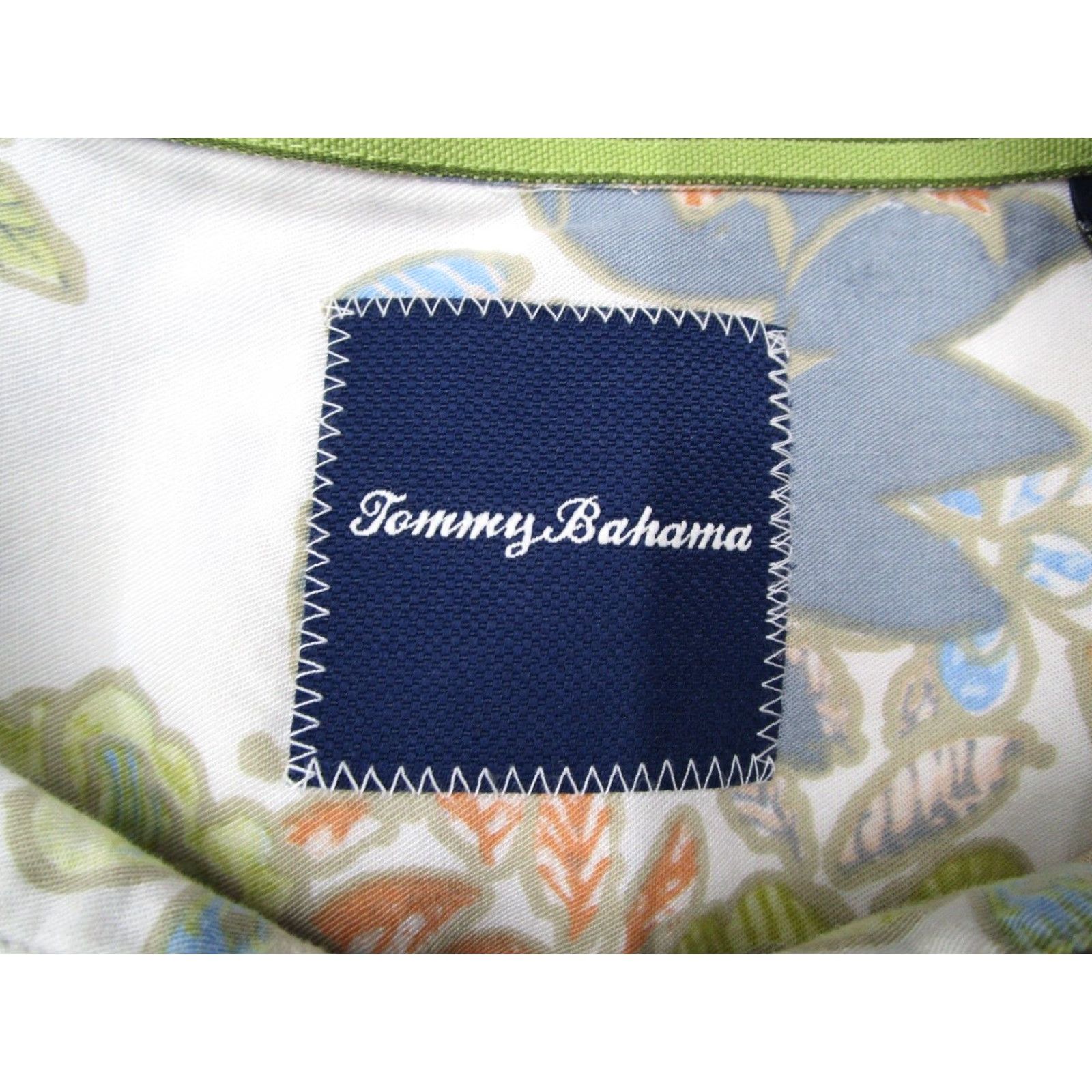 Tommy Bahama VINTAGE Tommy Bahama Shirt Men 3XL Short Sleeve Green Floral Hawaiian Tiki Beach Tropical Size US XXL / EU 58 / 5 - 3 Thumbnail