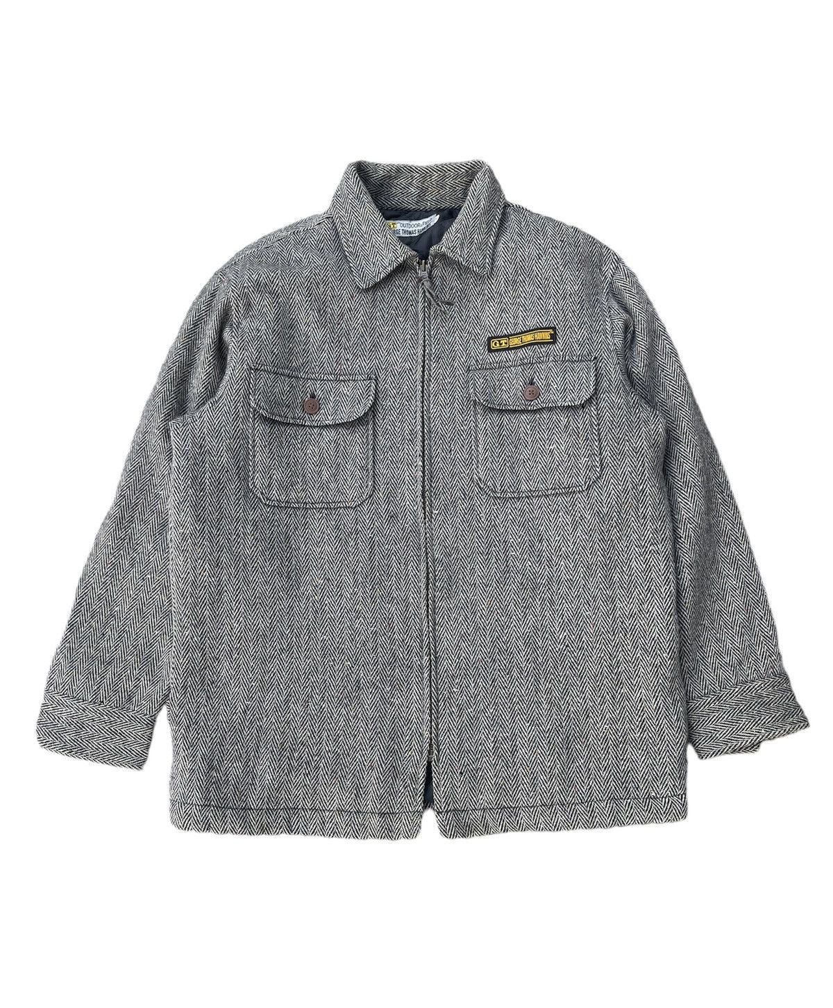 image of G.t George Thomas Hakins Wool Jacket in Grey, Men's (Size Medium)