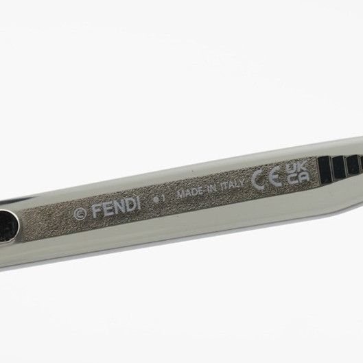 Fendi Fendi FE50070I 020 Eyeglasses Grey 54mm Square Frame Size ONE SIZE - 9 Thumbnail