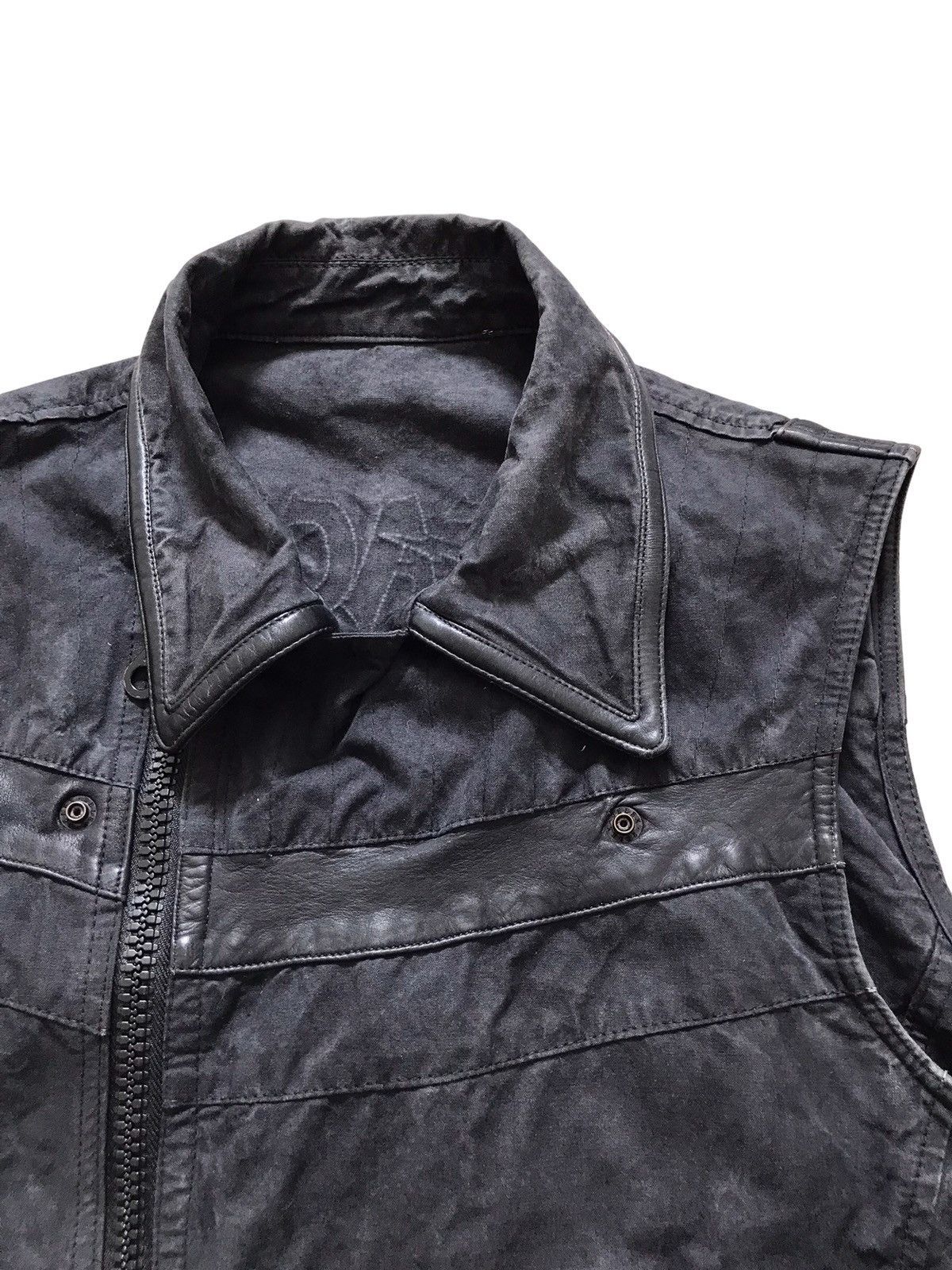 Roar ROAR Japan Peace Of Truth Faded Black With Leather Vest Size US S / EU 44-46 / 1 - 9 Thumbnail