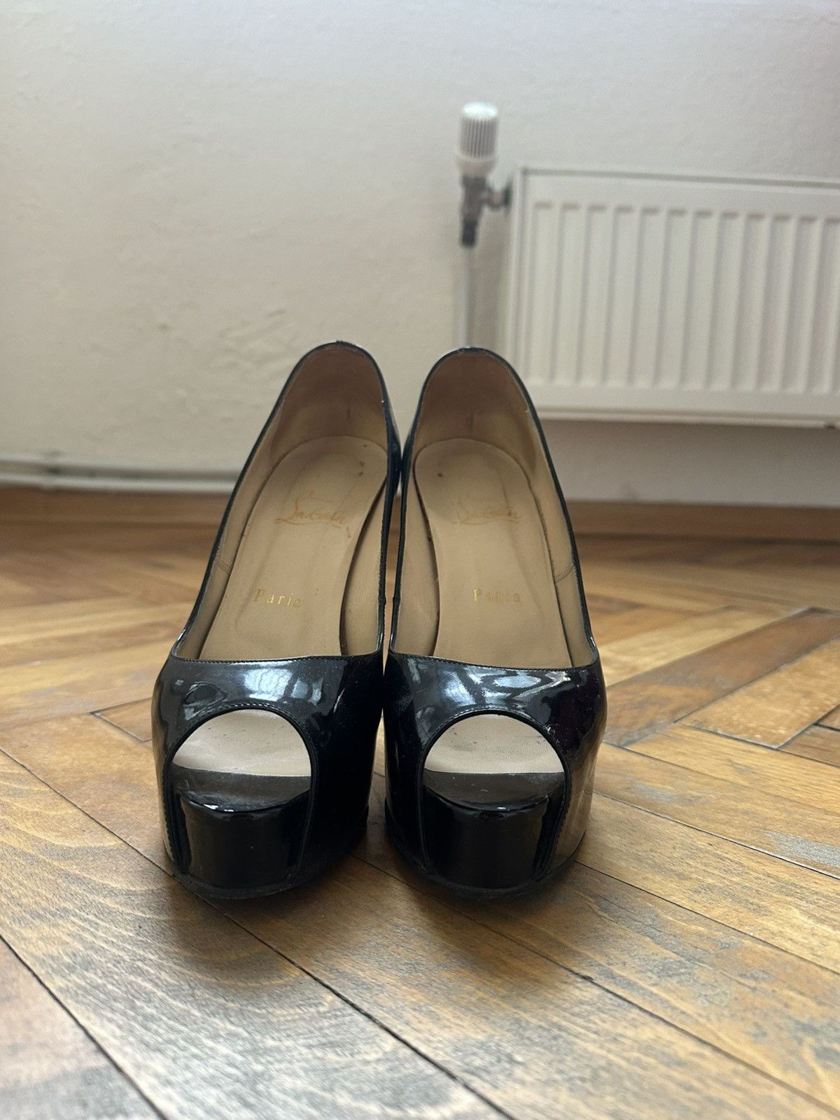 Christian Louboutin CHRISTIAN LOUBOUTIN Lady Peep Size US 8 / IT 38 - 3 Thumbnail