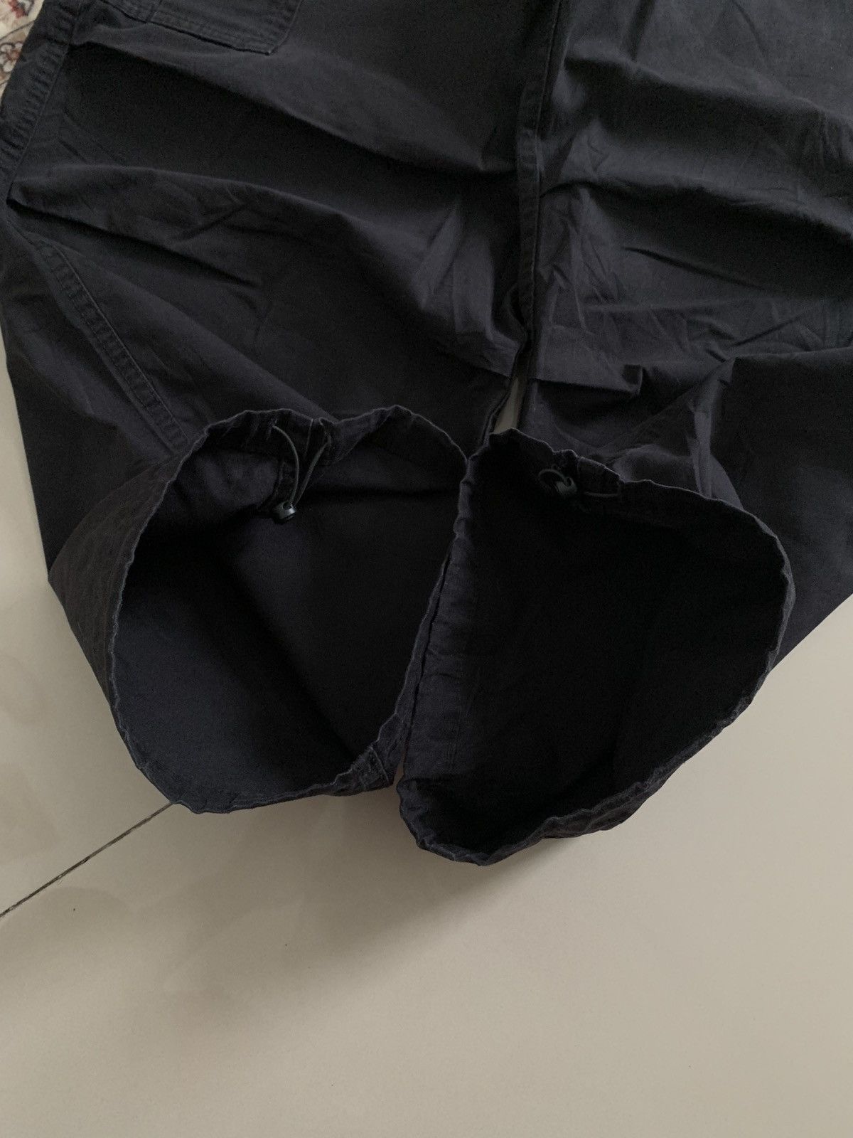 Yohji Yamamoto Global Uniqlo Twill Superwide Balloon Cargo Pants Size US 34 / EU 50 - 3 Thumbnail
