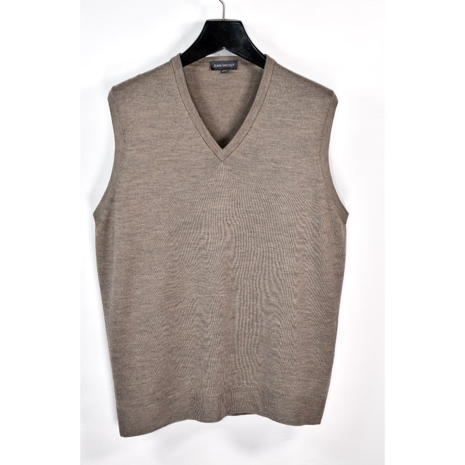 John Smedley John Smedley Merino Wool Vest Sweater L Men Brown V-Neck Jacket Style Shirt Size US L / EU 52-54 / 3 - 6 Thumbnail