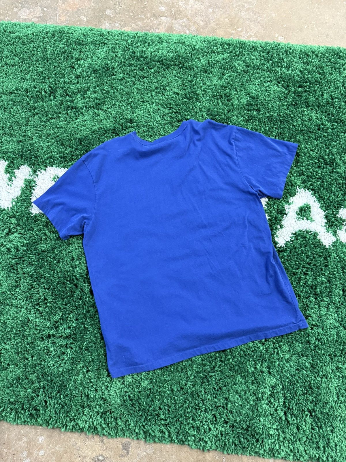 Polo Ralph Lauren Polo Ralph Lauren Blue Pocket Classic Retro Logo Tee XL Size US XL / EU 56 / 4 - 3 Thumbnail