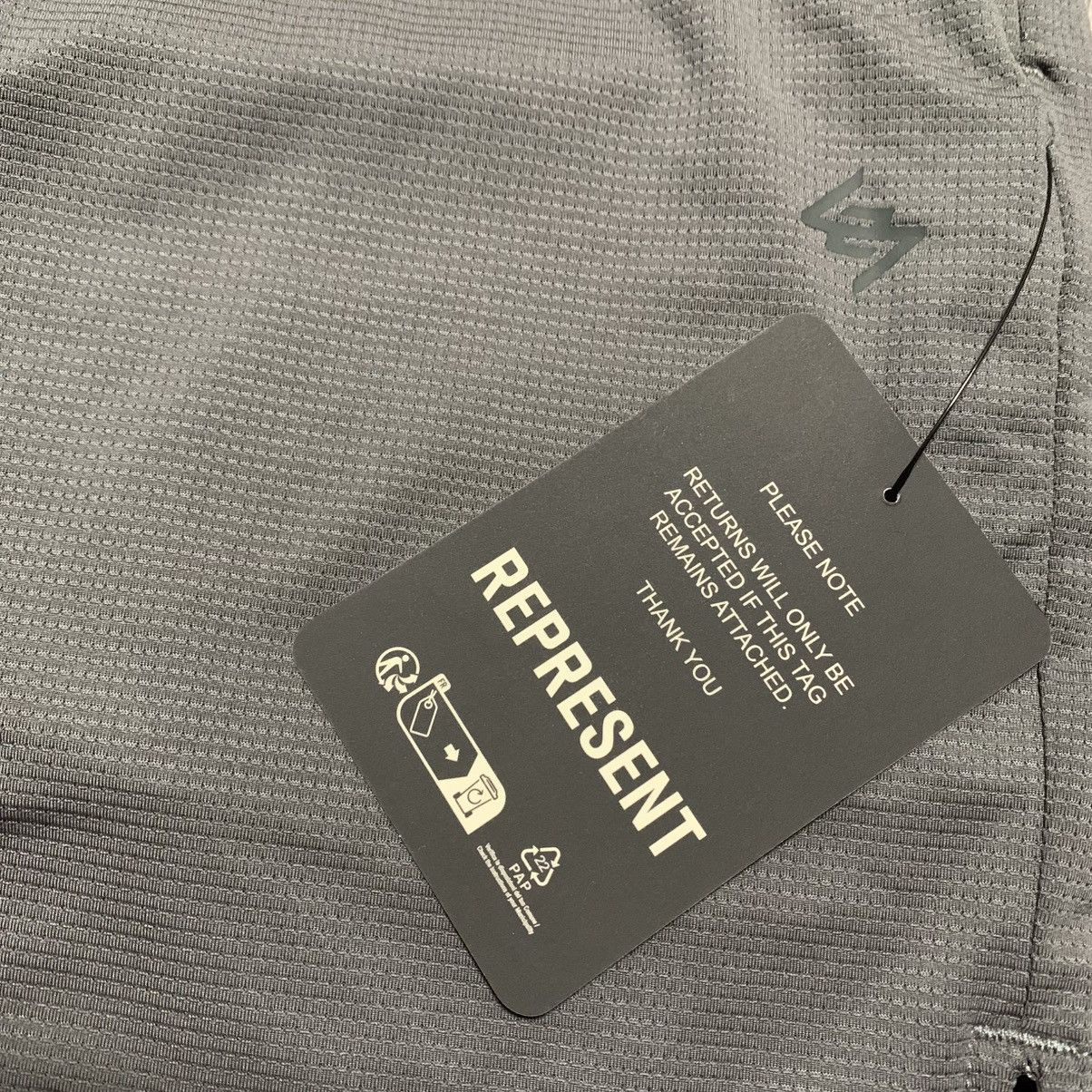 Represent Clo. Represent XS Shorts 247 Mesh Pewter Grey Bottoms Size US 28 / EU 44 - 3 Thumbnail