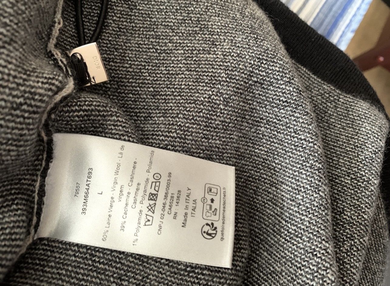 Dior Sleeveless Jacquard Sweater Size US L / EU 52-54 / 3 - 5 Thumbnail