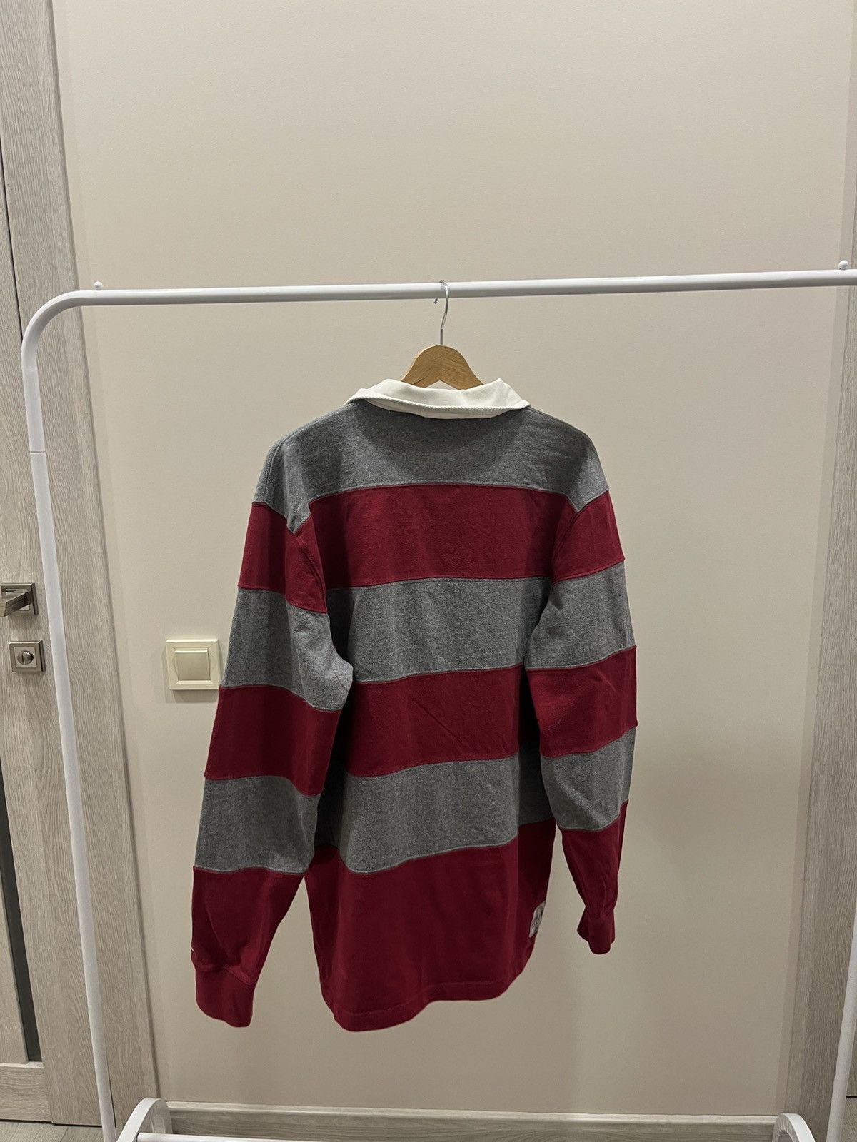 Vintage Vintage Tommy Hilfiger Rugby Long Sleeve Y2K Striped Size US XL / EU 56 / 4 - 3 Thumbnail