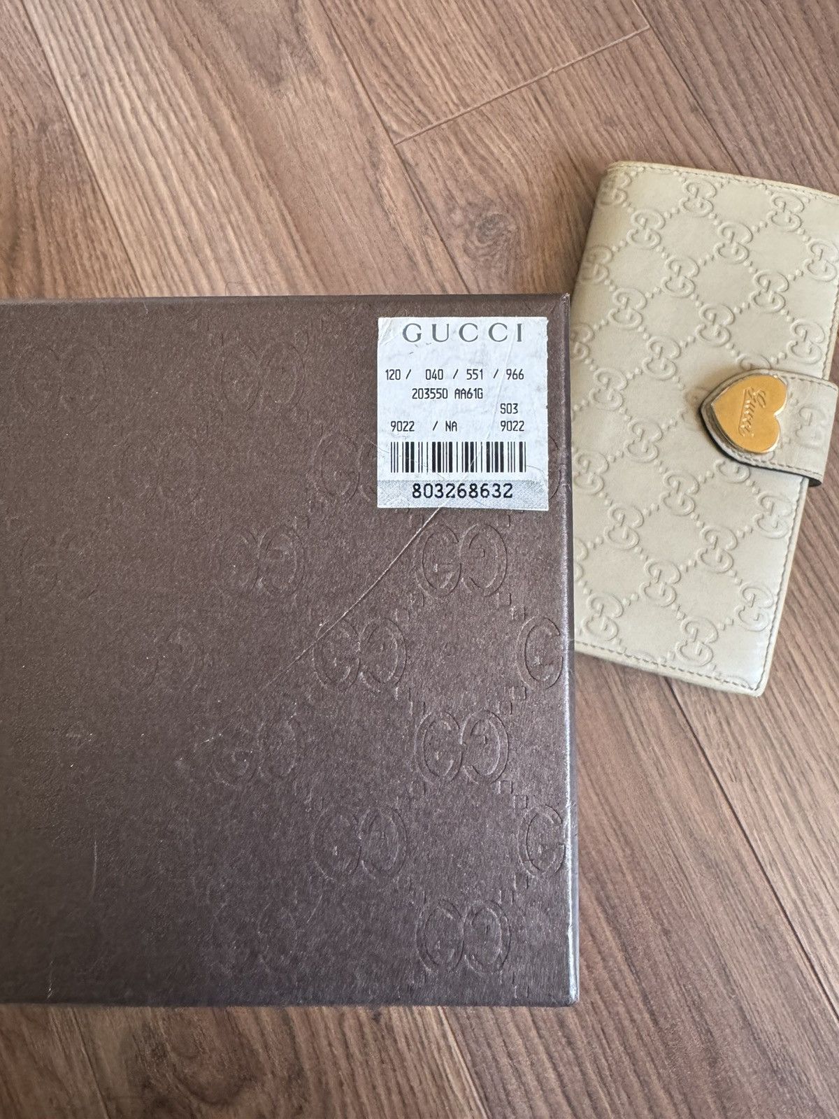 Gucci Gucci Guccissima Heart Wallet Size ONE SIZE - 20 Thumbnail