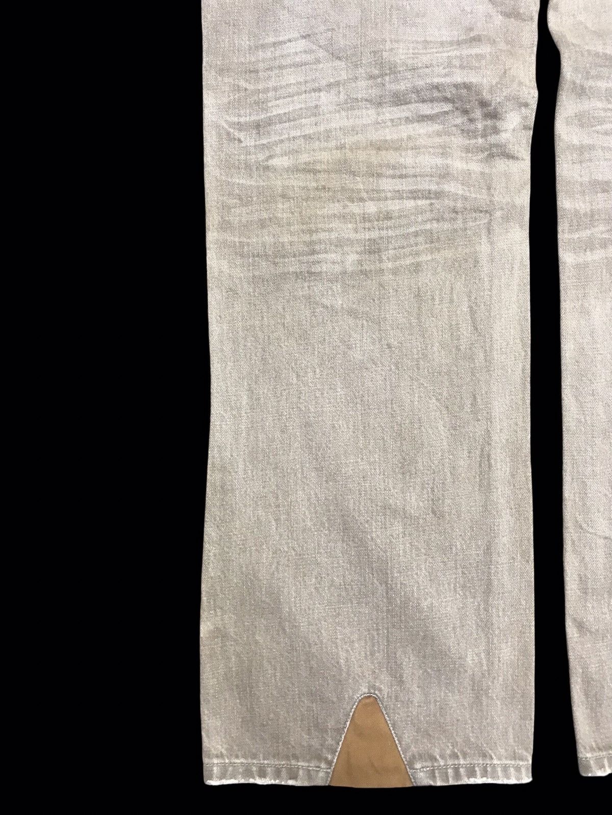 Japanese Brand 💥DENIM ART💥Archival Kelen Patchwork Wide Baker Denim F254 Size US 32 / EU 48 - 20 Thumbnail