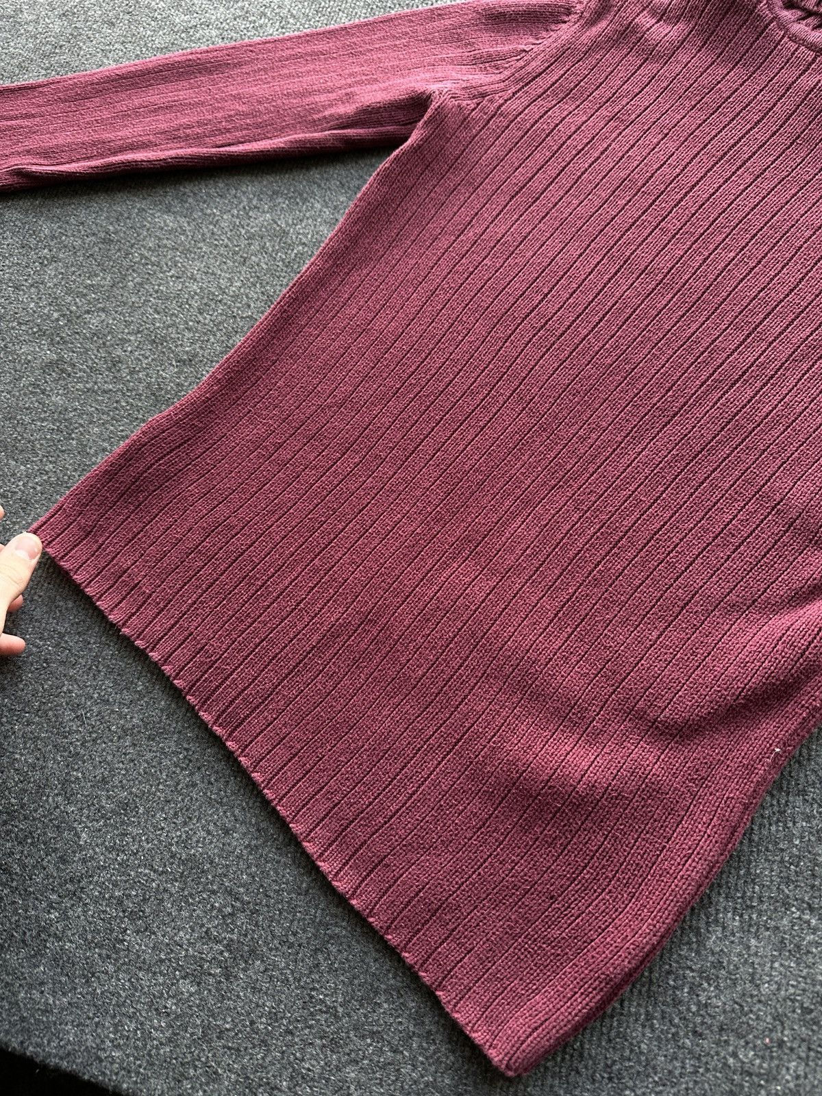 Ralph Lauren 🚨POLO JEANS CO RALPH LAUREN RARE BURGUNDY SWEATER Size S / US 4 / IT 40 - 12 Thumbnail