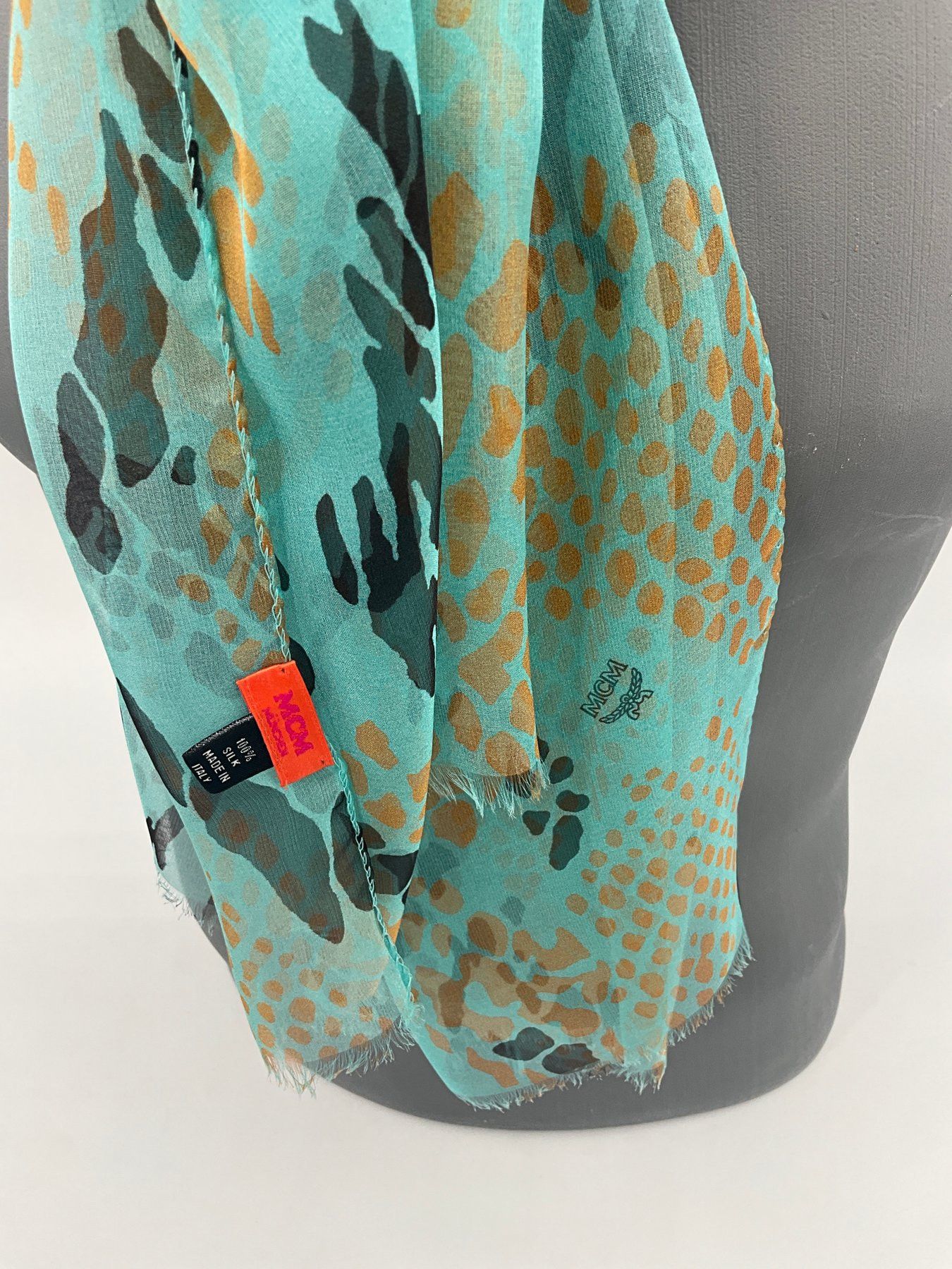 MCM Silk stole MCM Size ONE SIZE - 3 Thumbnail