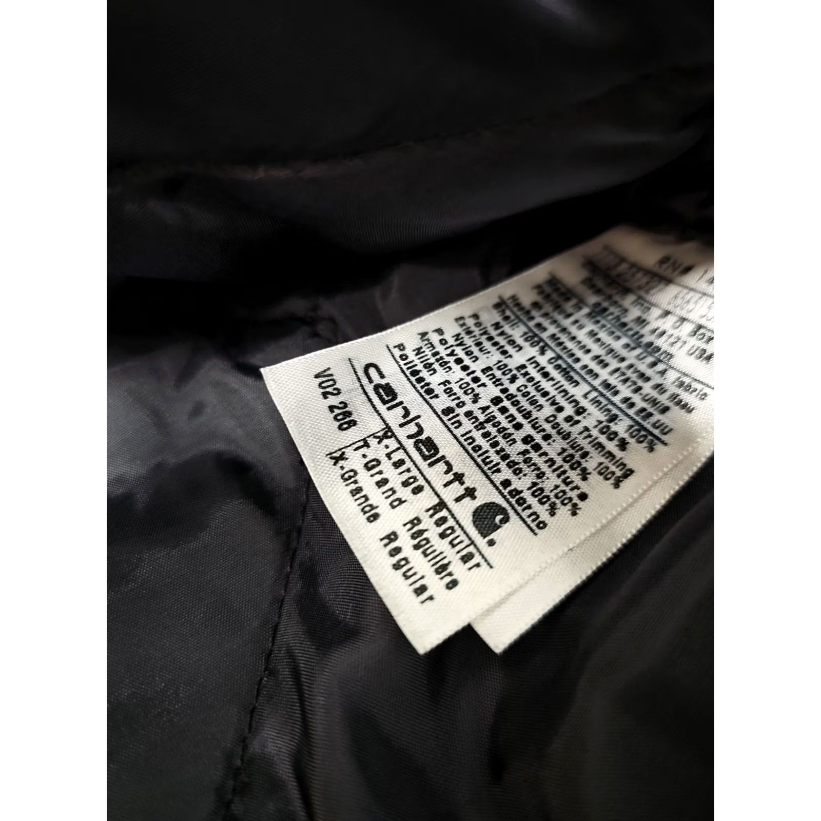 Carhartt VINTAGE Carhartt V02 Canvas Work Vest XL Sandstone Cotton Zip Full Zip Lined Logo Solid Brown Mens Vest 9/22ss Size US XL / EU 56 / 4 - 8 Thumbnail