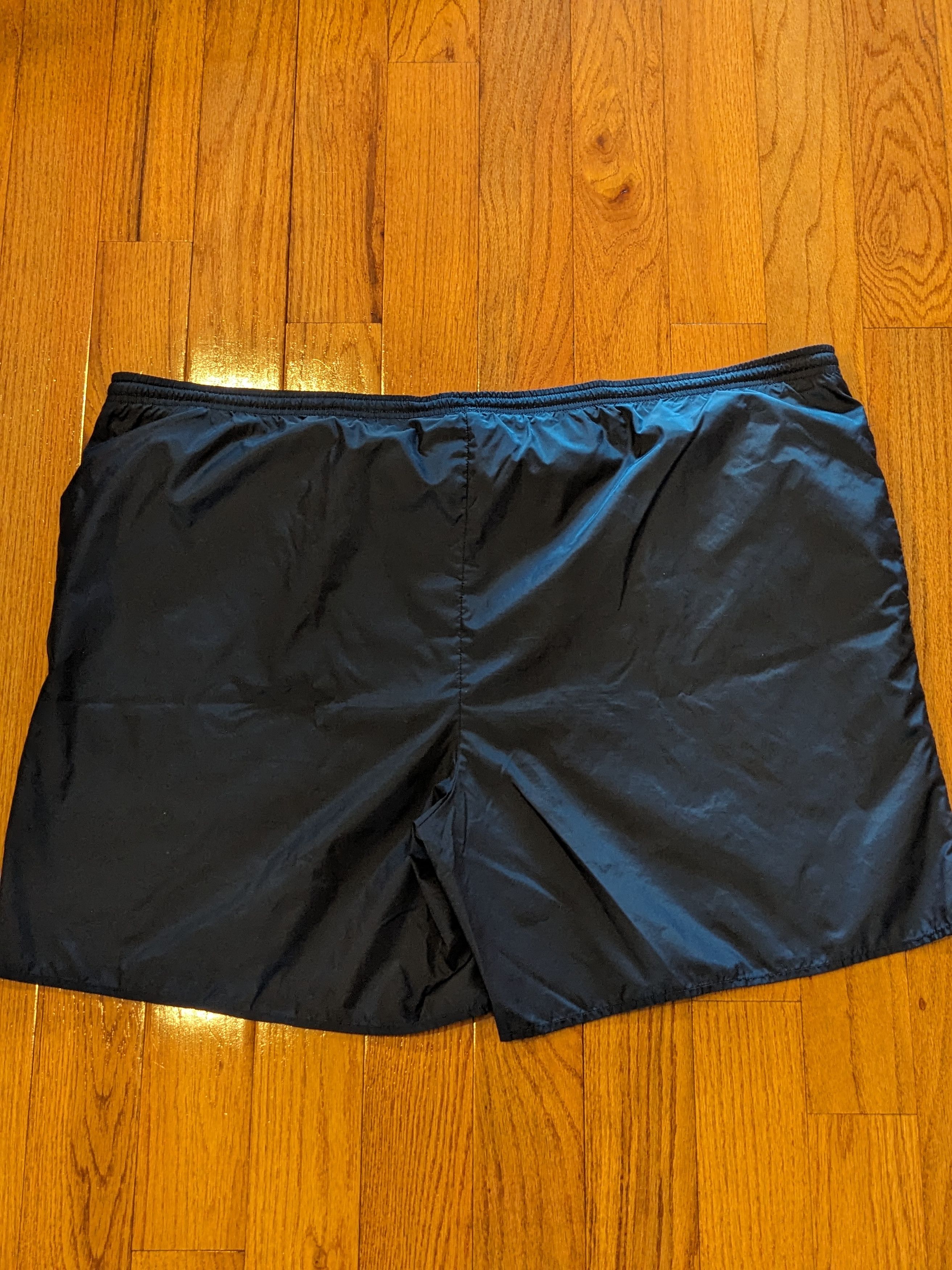 Nike × Vintage Vintage Y2K Nike Mini Swoosh Essential Blue XX-Large Shorts Size US 44 / EU 60 - 4 Thumbnail
