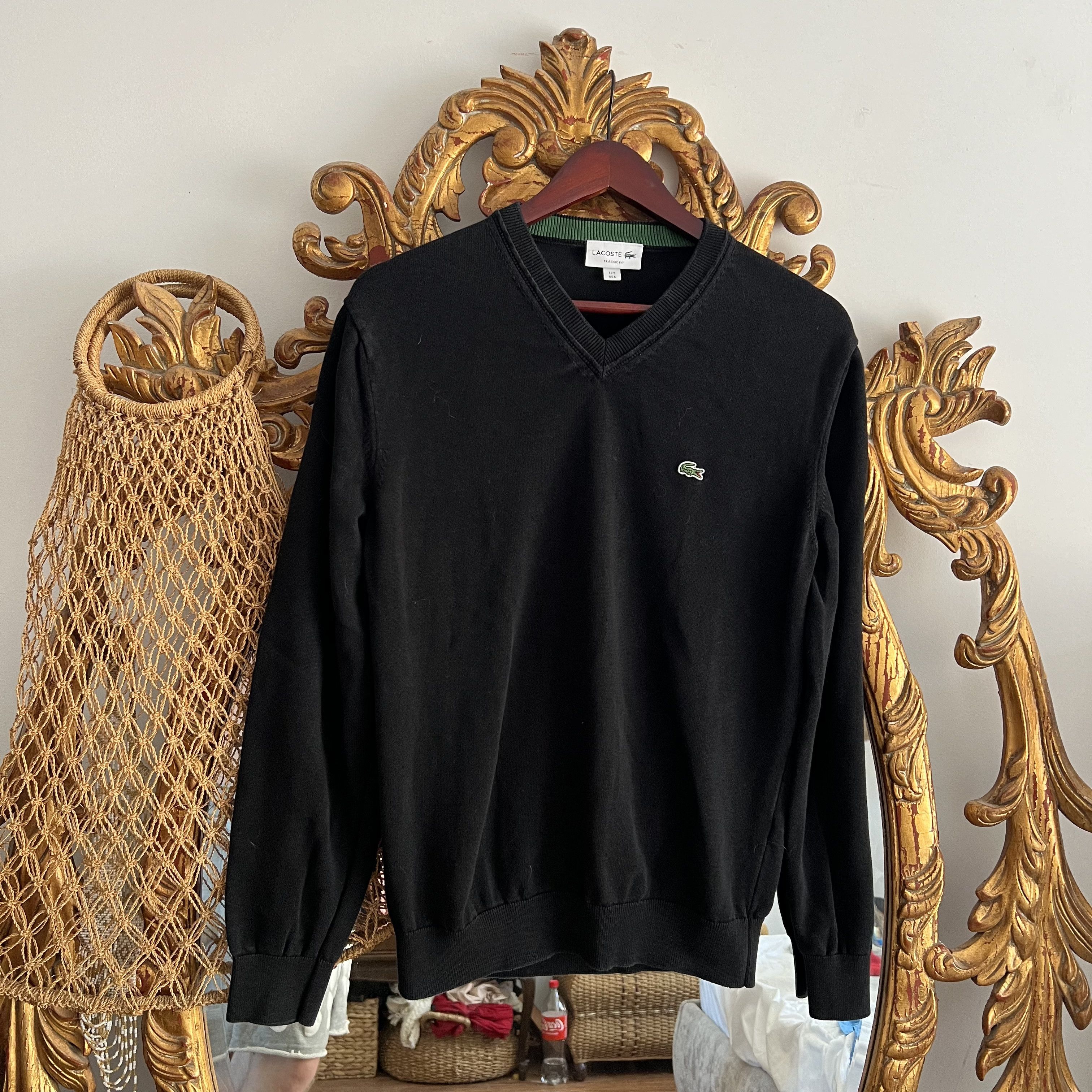 Lacoste × Vintage Vintage Lacoste Sweater Y2K Logo Size US S / EU 44-46 / 1 - 1 Thumbnail