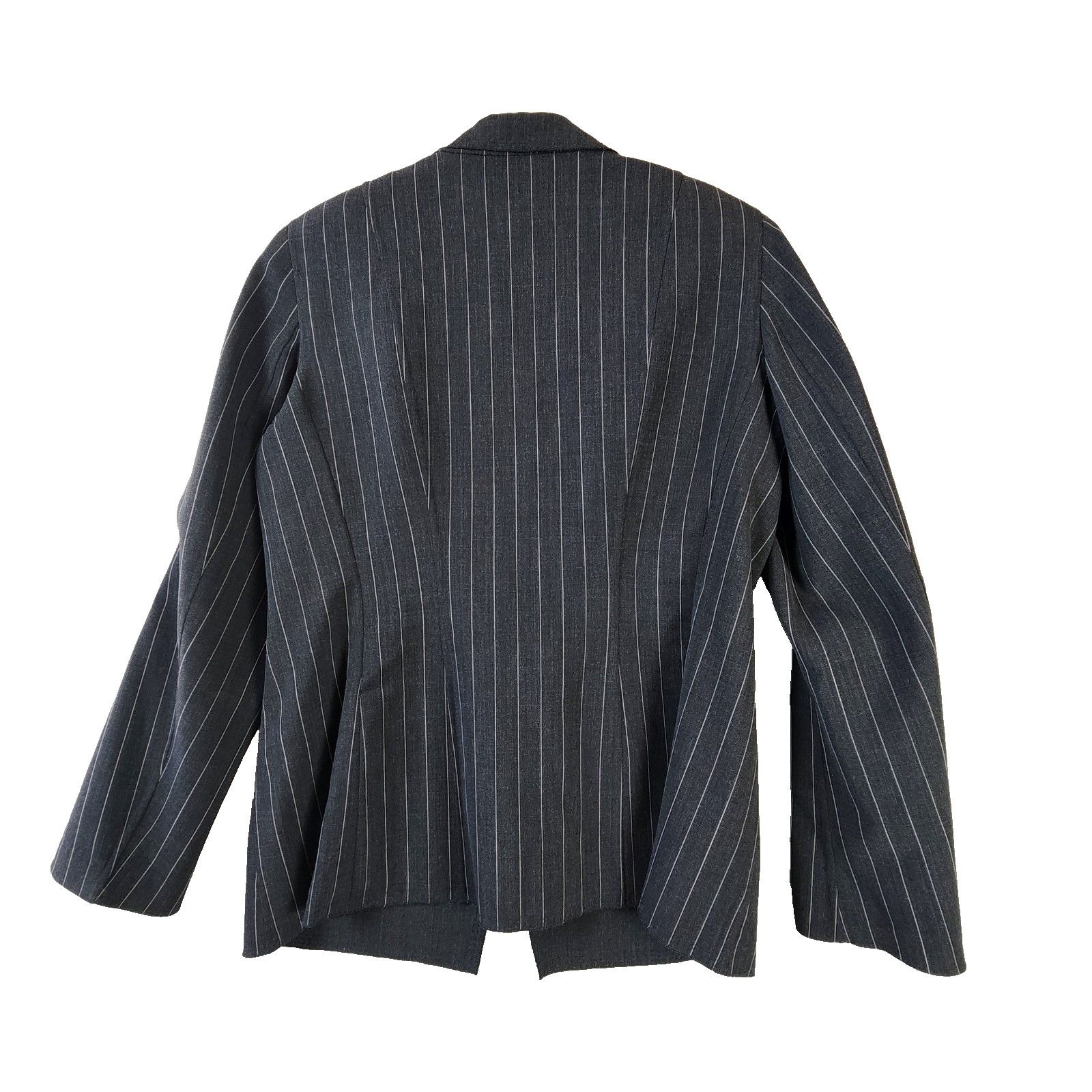 Escada Escada Pinstripe Pant Suit Blazer+Trousers Women Sz 12 Wool Size XL / US 12-14 / IT 48-50 - 3 Thumbnail