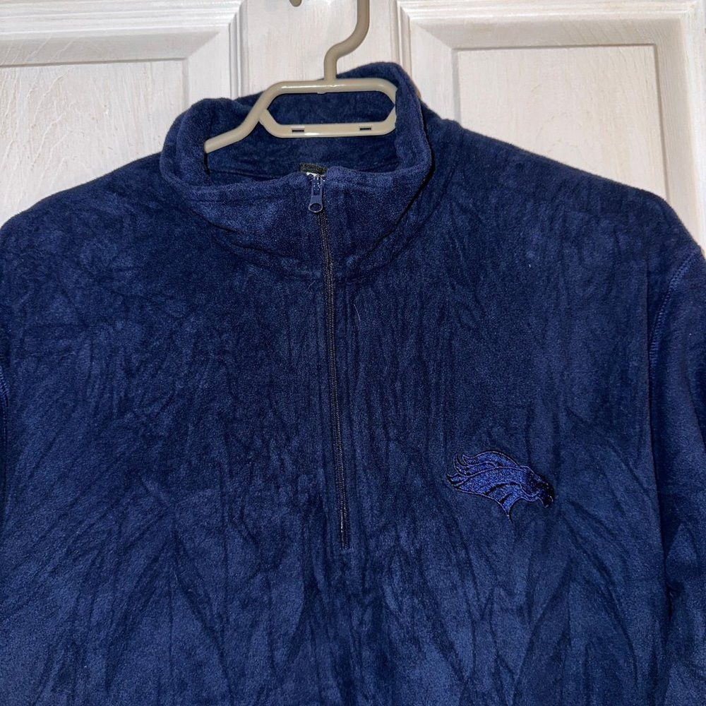 NFL Denver Broncos Quarter Zip Men's Size XL NFL Size US XL / EU 56 / 4 - 1 Thumbnail