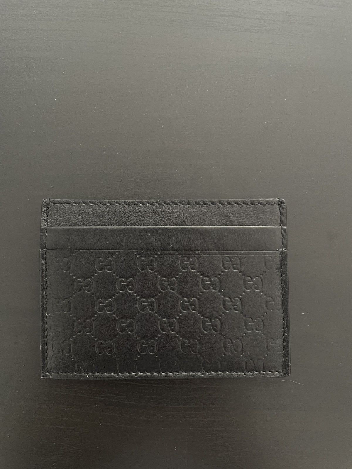 Gucci Card holder Gucci Microguccissima black Size ONE SIZE - 3 Thumbnail