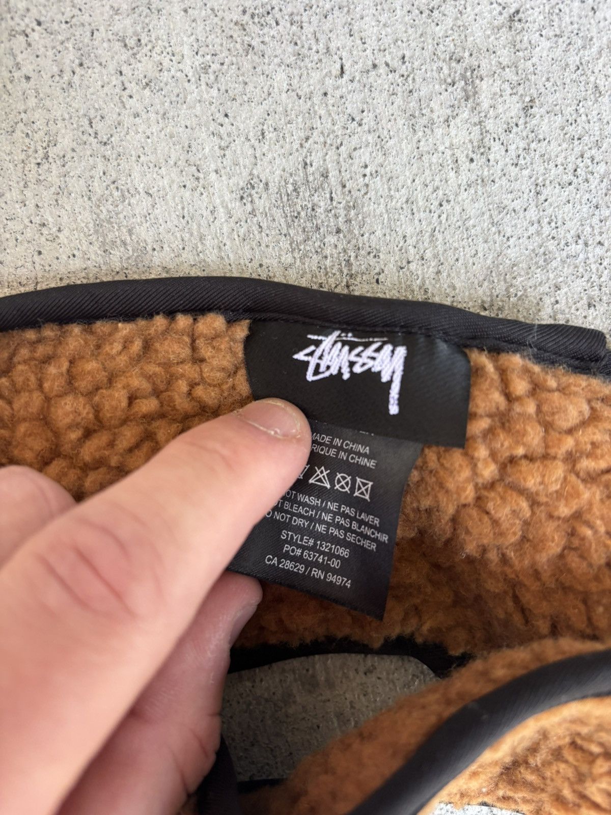 Stussy Stussy sherpa headband Size ONE SIZE - 2 Thumbnail