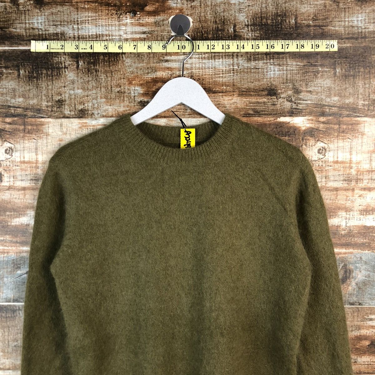 Homespun Knitwear × Japanese Brand Japanese Brand vintage Green Knitwear #A2249 Size US S / EU 44-46 / 1 - 4 Thumbnail