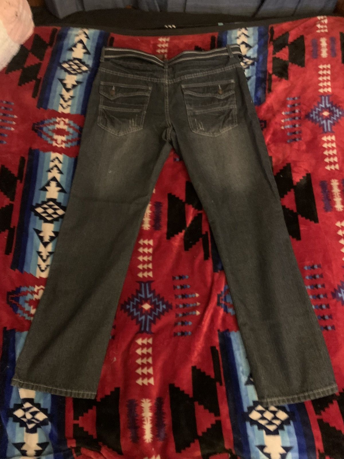 Vintage Nostic distressed y2k denim jeans Size US 38 / EU 54 - 2 Thumbnail