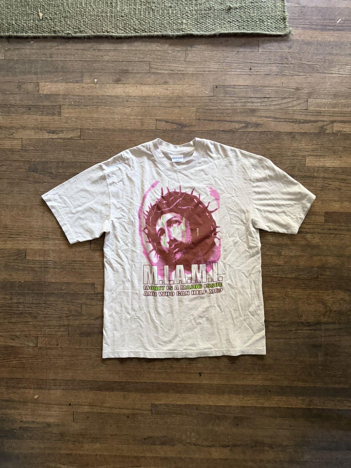 Stray Rats Stray Rats Jesus White T-Shirt Large Rare Authentic Size US L / EU 52-54 / 3 - 5 Thumbnail