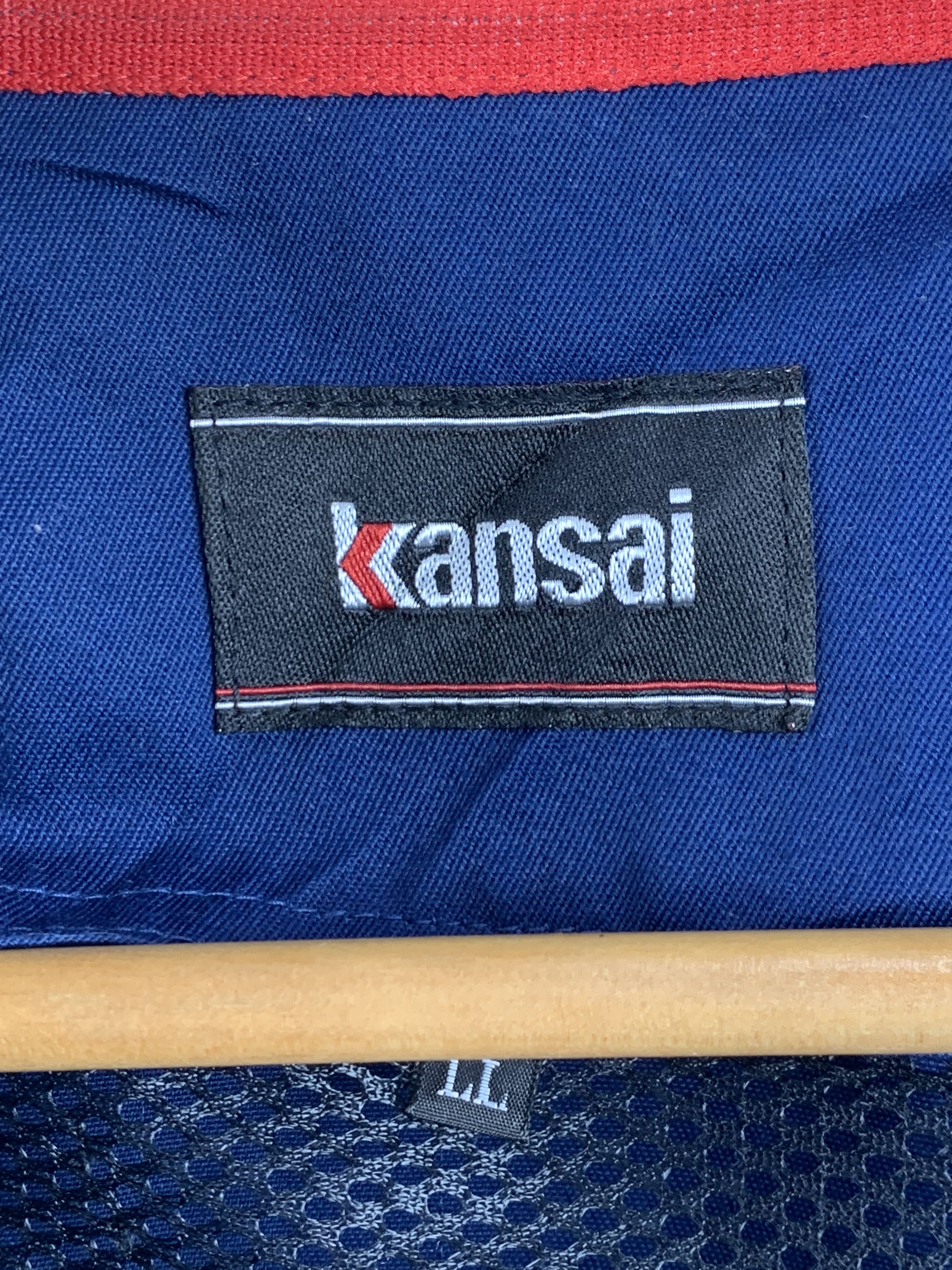 Vintage Vintage Japanese Brand Kansai Workers Zipper Jacket J1552 Size US L / EU 52-54 / 3 - 5 Thumbnail
