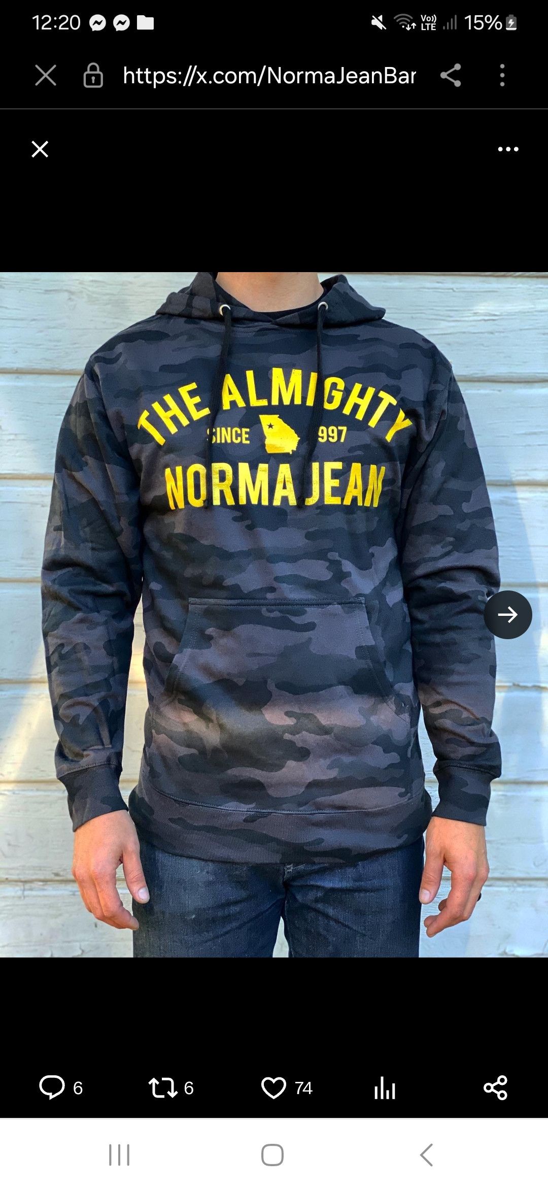 Other Norma jean hoodie Size US M / EU 48-50 / 2 - 7 Thumbnail