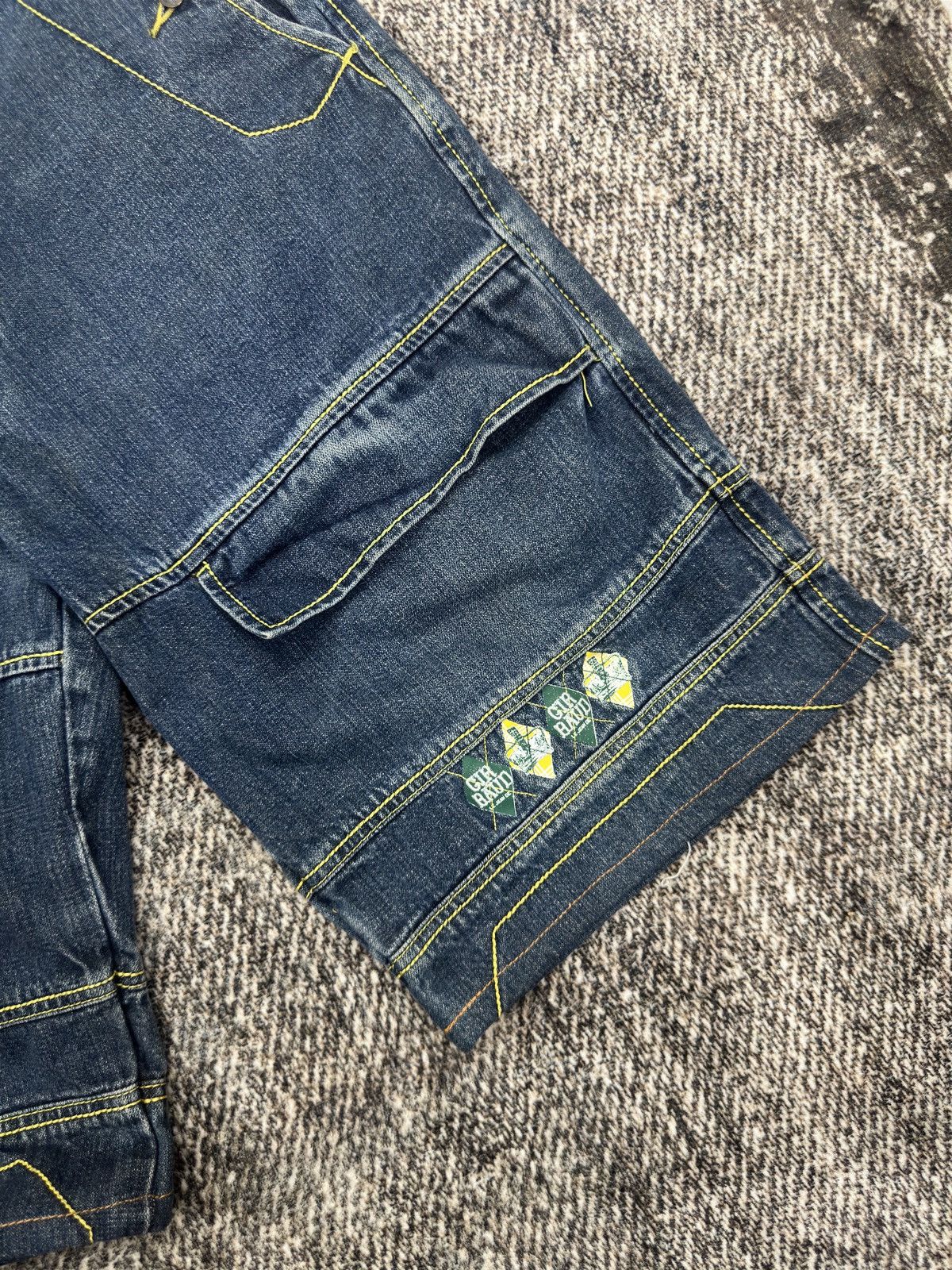 Le Grande Bleu (L.G.B.) × Marithe + Francois Girbaud Vintage 90s Marithe Francois Girbaud Baggy Shorts Size US 37 - 3 Thumbnail