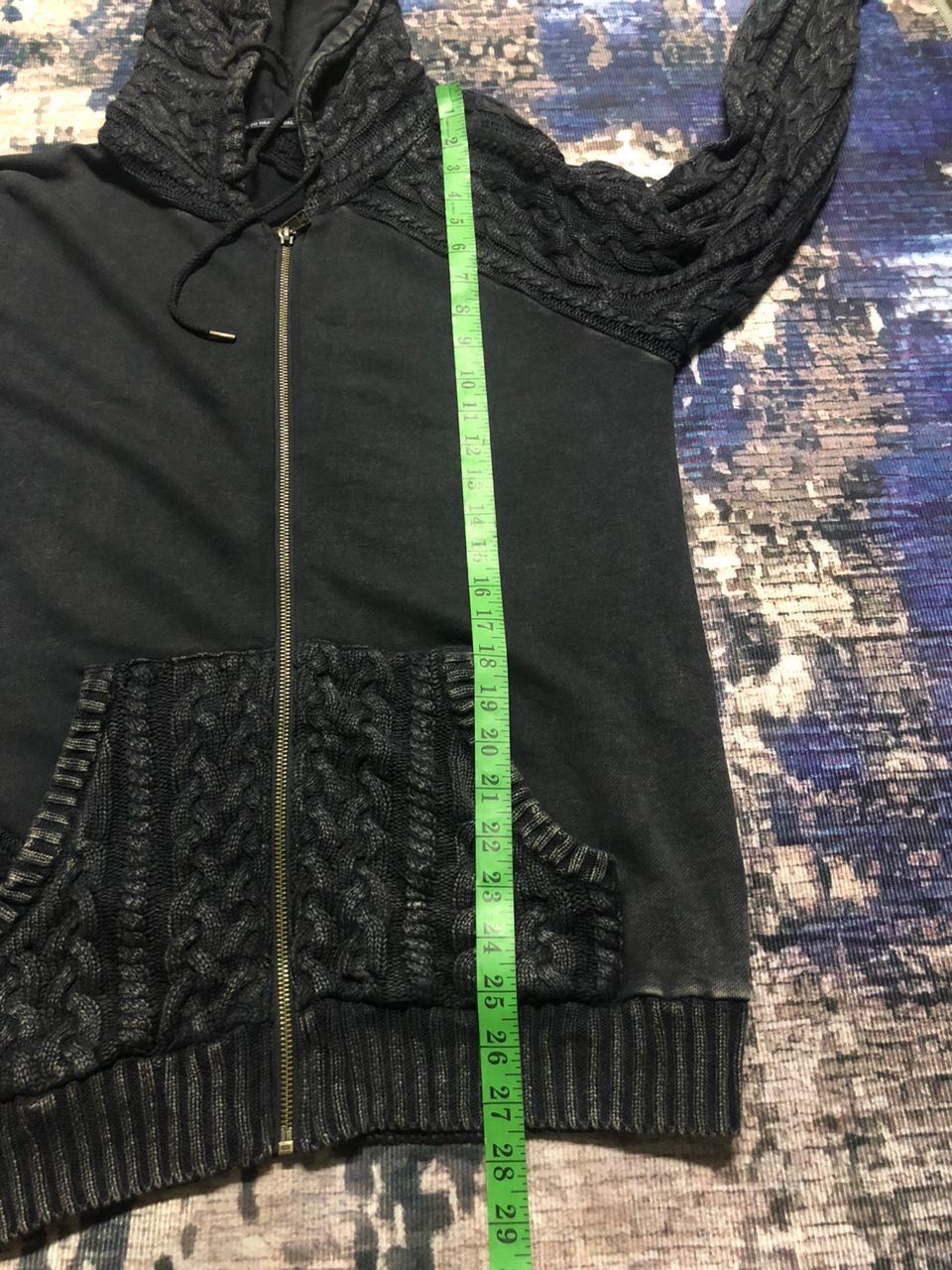 If Six Was Nine Japanese Heart Real Master Cable Knit Hoodie Zipper Rare Size US M / EU 48-50 / 2 - 17 Thumbnail