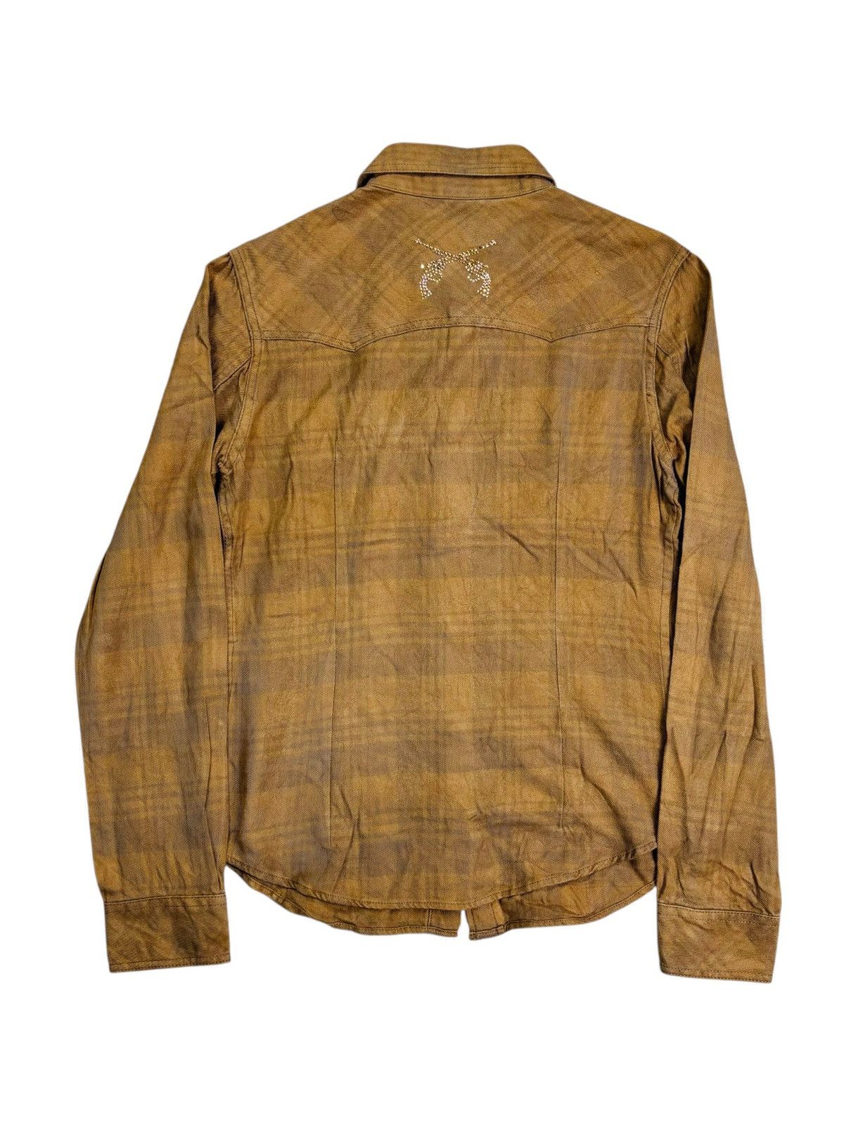 roarguns 2000s Roarguns - Double Pistols Western Cowboy Button Shirt Size US S / EU 44-46 / 1 - 2 Thumbnail