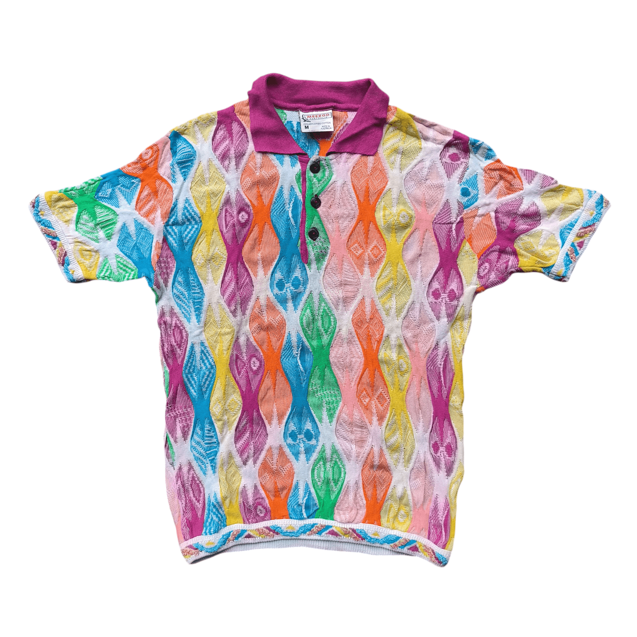Coogi Vintage 1990s Meeroo Polo Knit Coogi Style Size US M / EU 48-50 / 2 - 1 Thumbnail