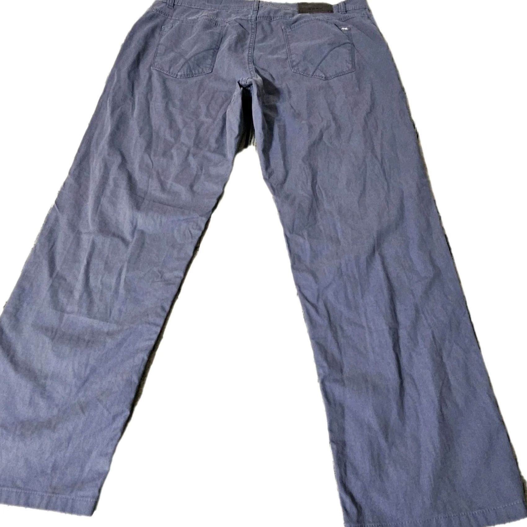 BRAX Brax Cooper Fancy Pants Midnight Blue Pants Regular Fit MENS 38x29 Size US 38 / EU 54 - 3 Thumbnail
