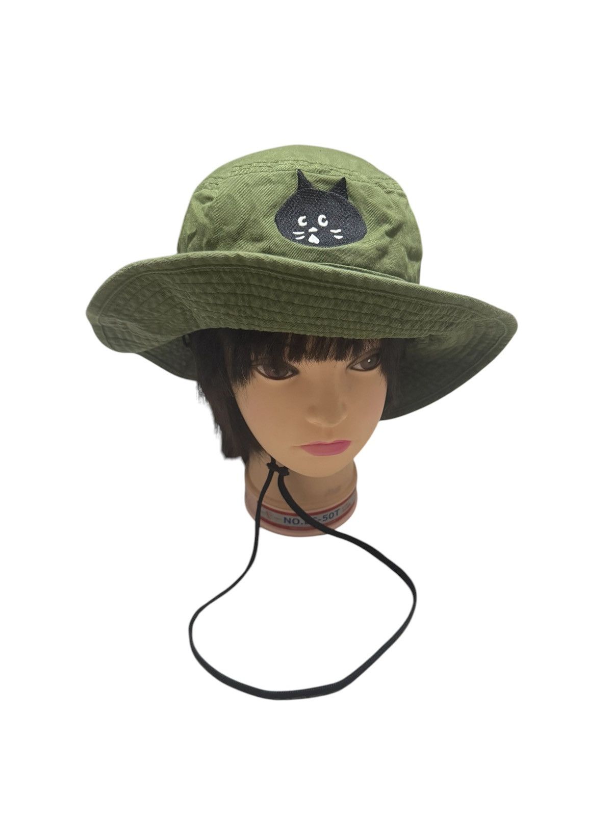 Issey Miyake × Ne-Net Iconic Cat Logo Ne-Net Embroidery Summer Hats Size ONE SIZE - 1 Thumbnail