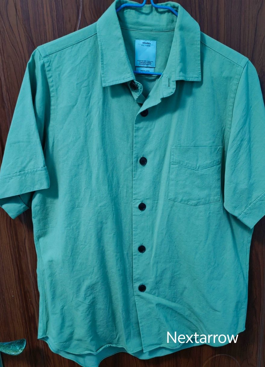 Visvim Visvim and paper cotton short sleeves2412-Nextarrow Size US S / EU 44-46 / 1 - 1 Thumbnail